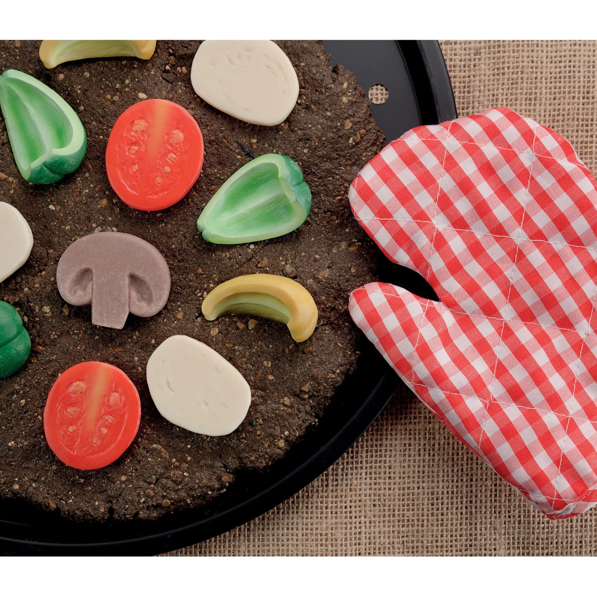 Yellow Door Playful Pizza Sensory Play Stones