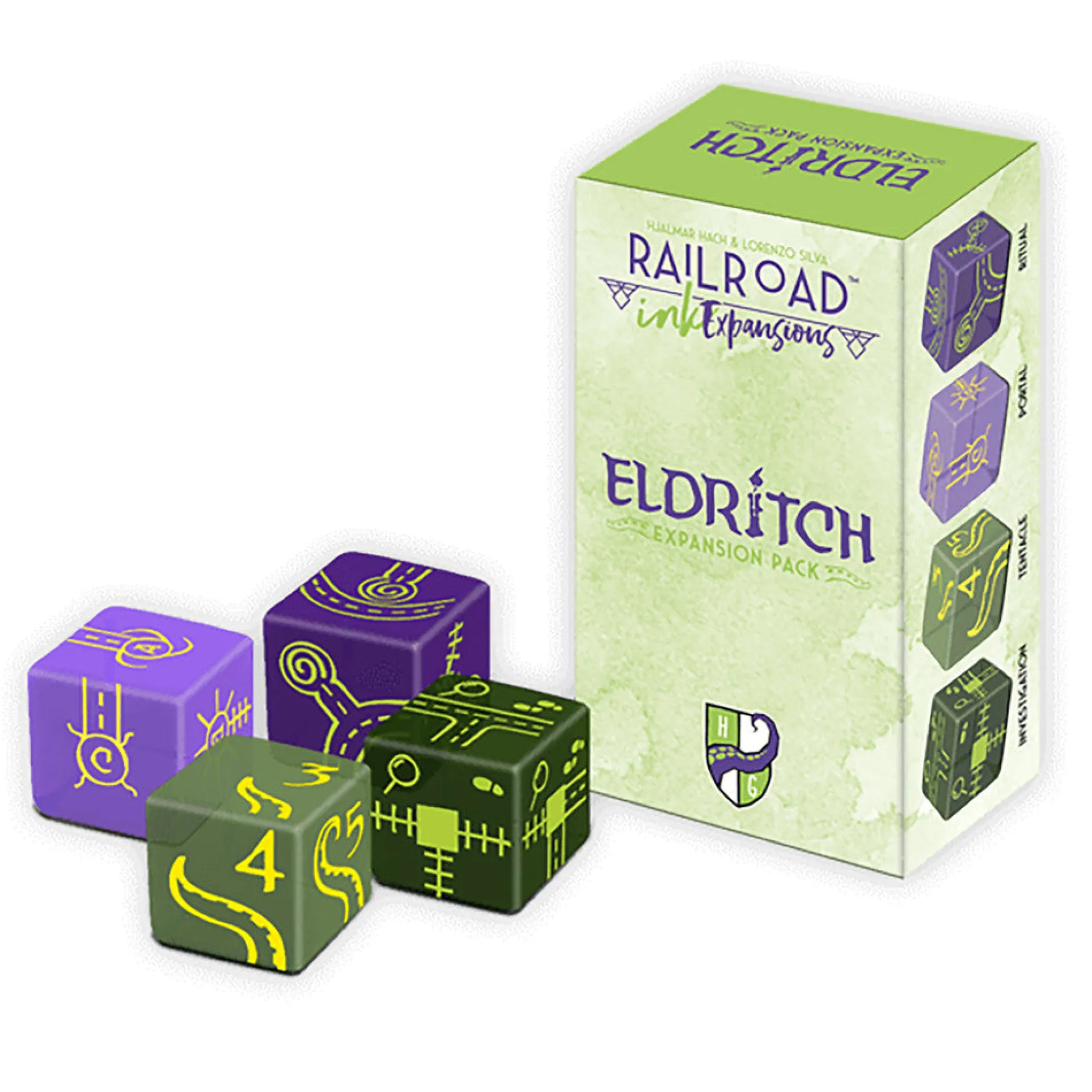 Railroad Ink: Eldritch Expansion Strategy Game Pack