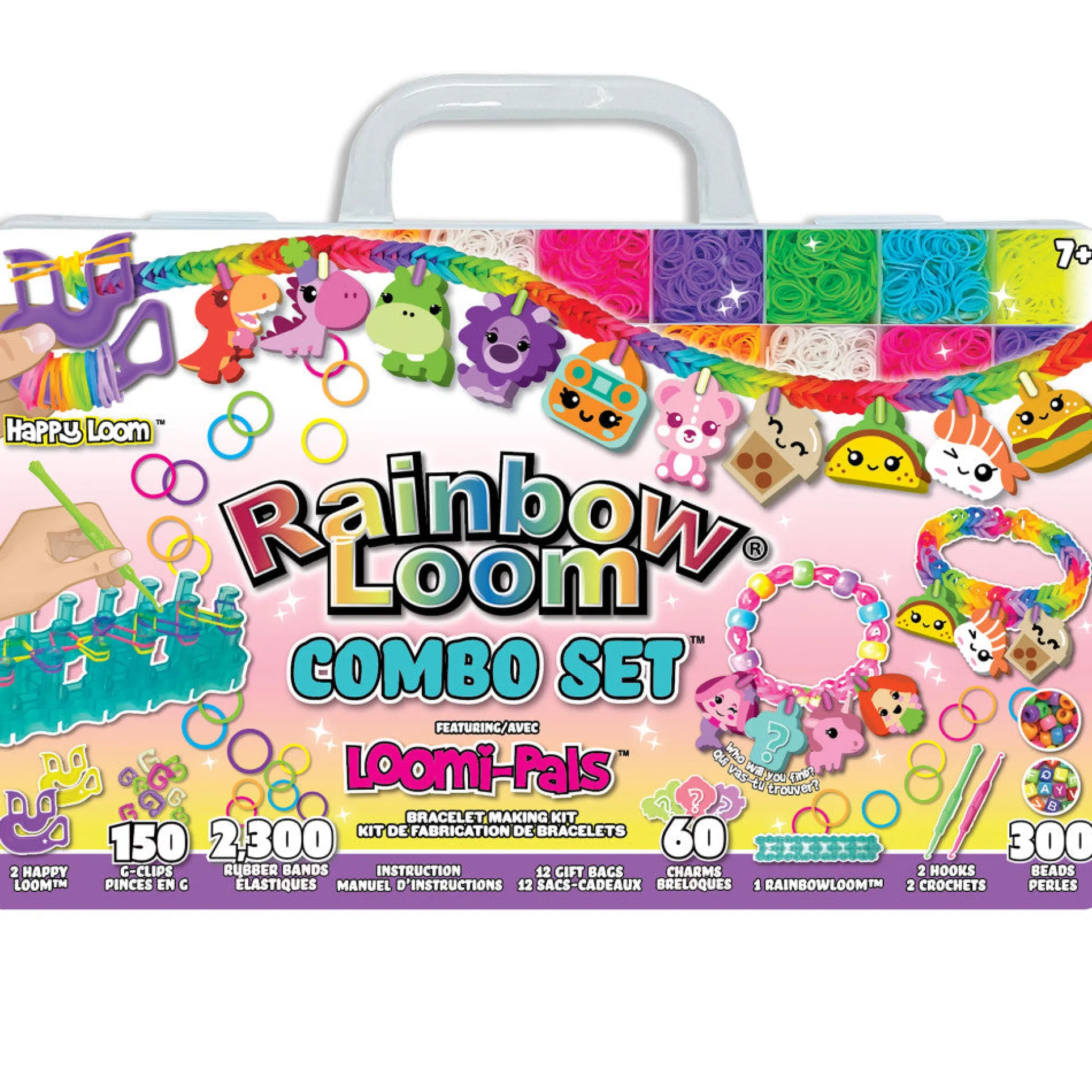 Rainbow Loom Loomi Pals Ultimate Craft Kit - 2300 Bands & 60 Charms