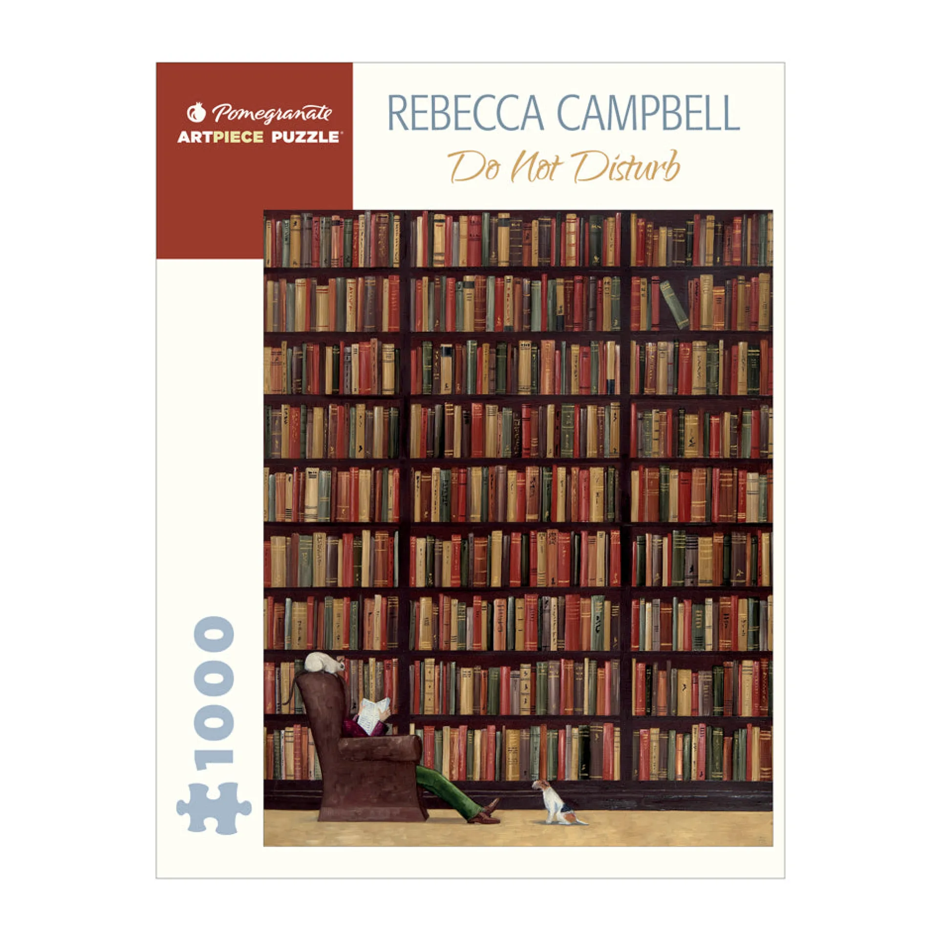 Rebecca Campbell Do Not Disturb Literary Animals Jigsaw Puzzle - 1000 pc
