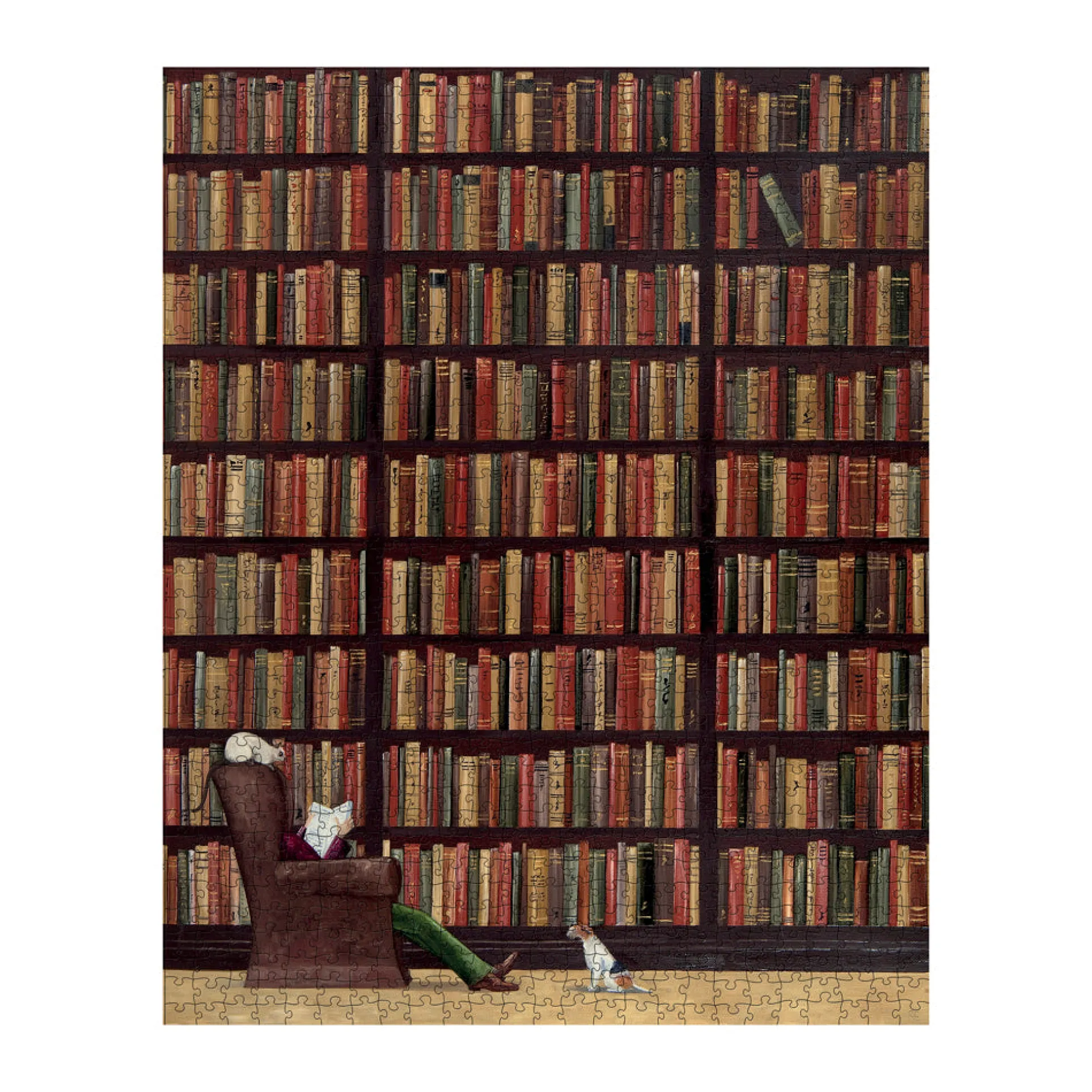 Rebecca Campbell Do Not Disturb Literary Animals Jigsaw Puzzle - 1000 pc