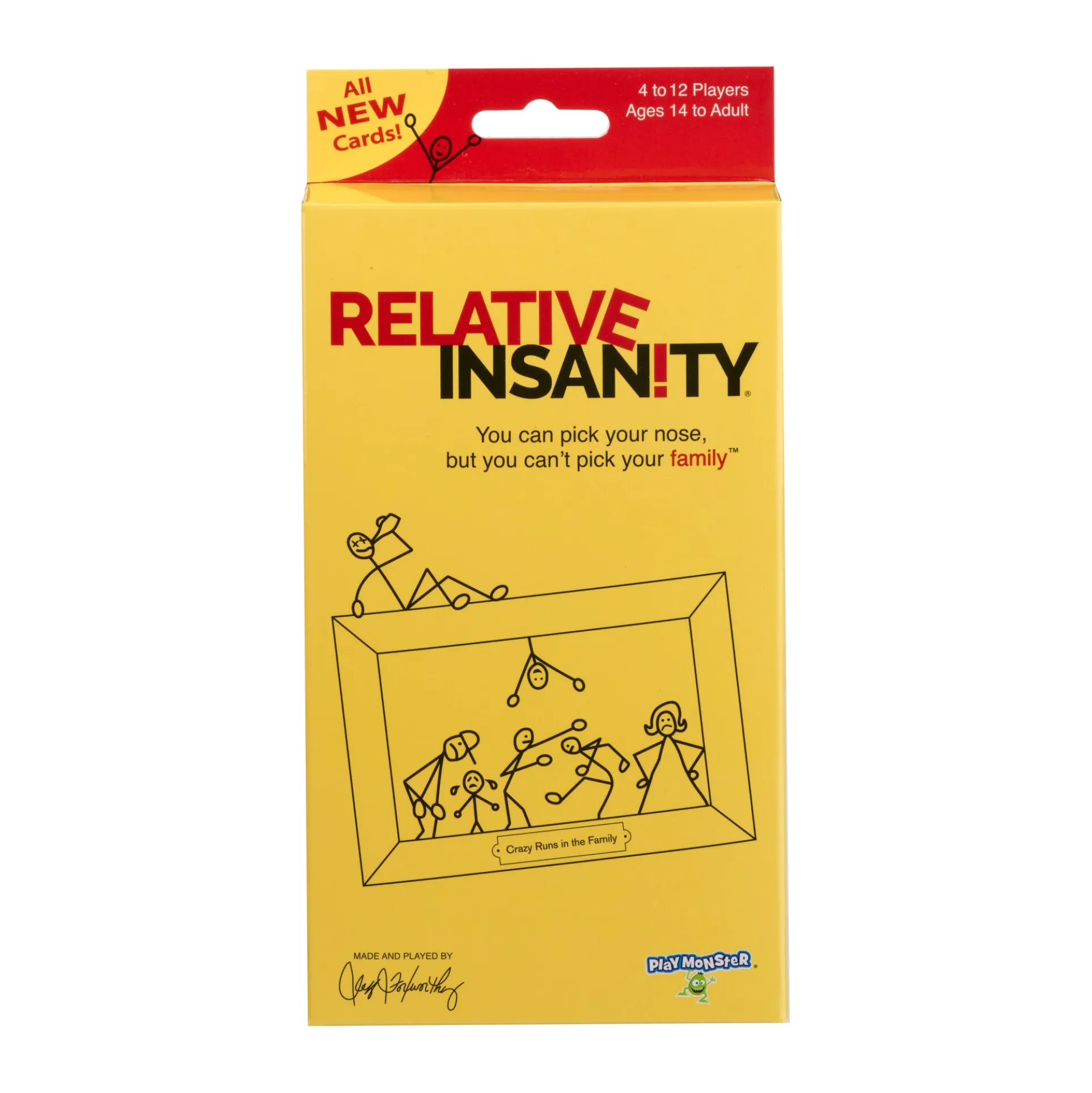 Relative Insanity Hilarity Unleashed Card Game