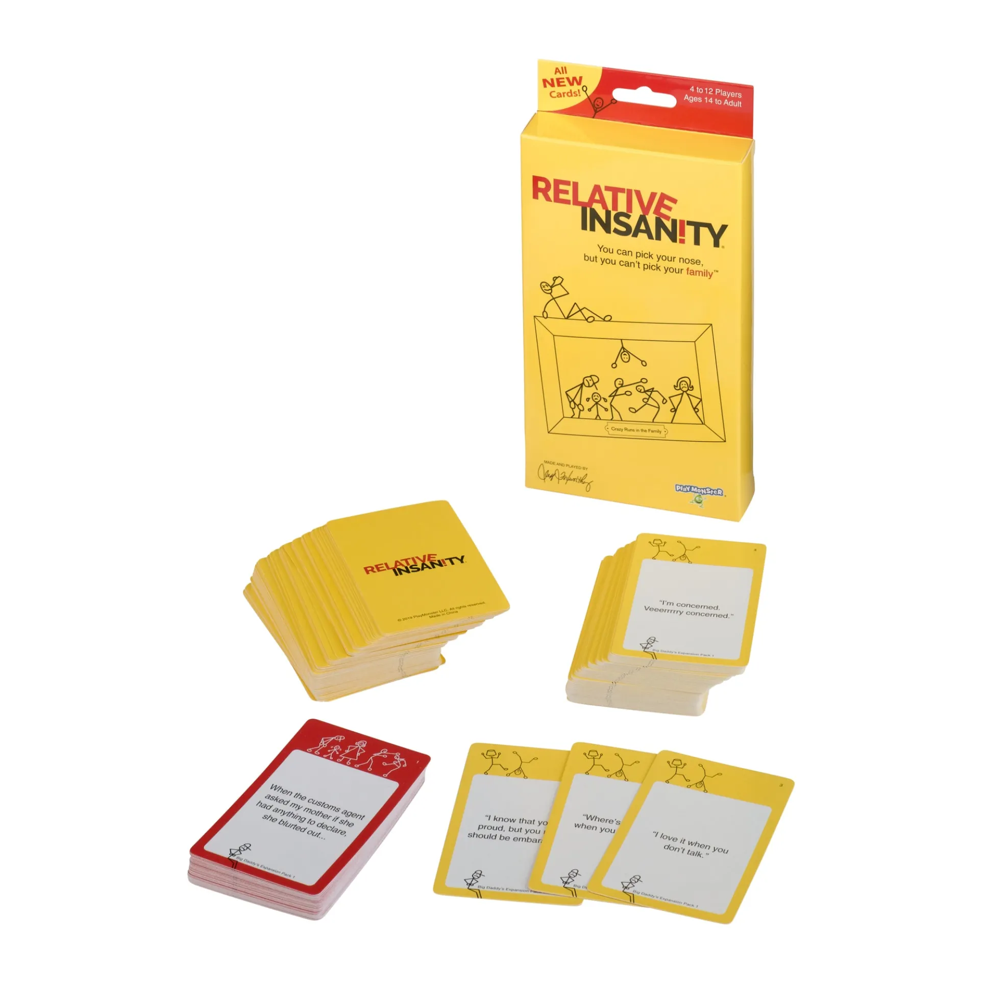 Relative Insanity Hilarity Unleashed Card Game