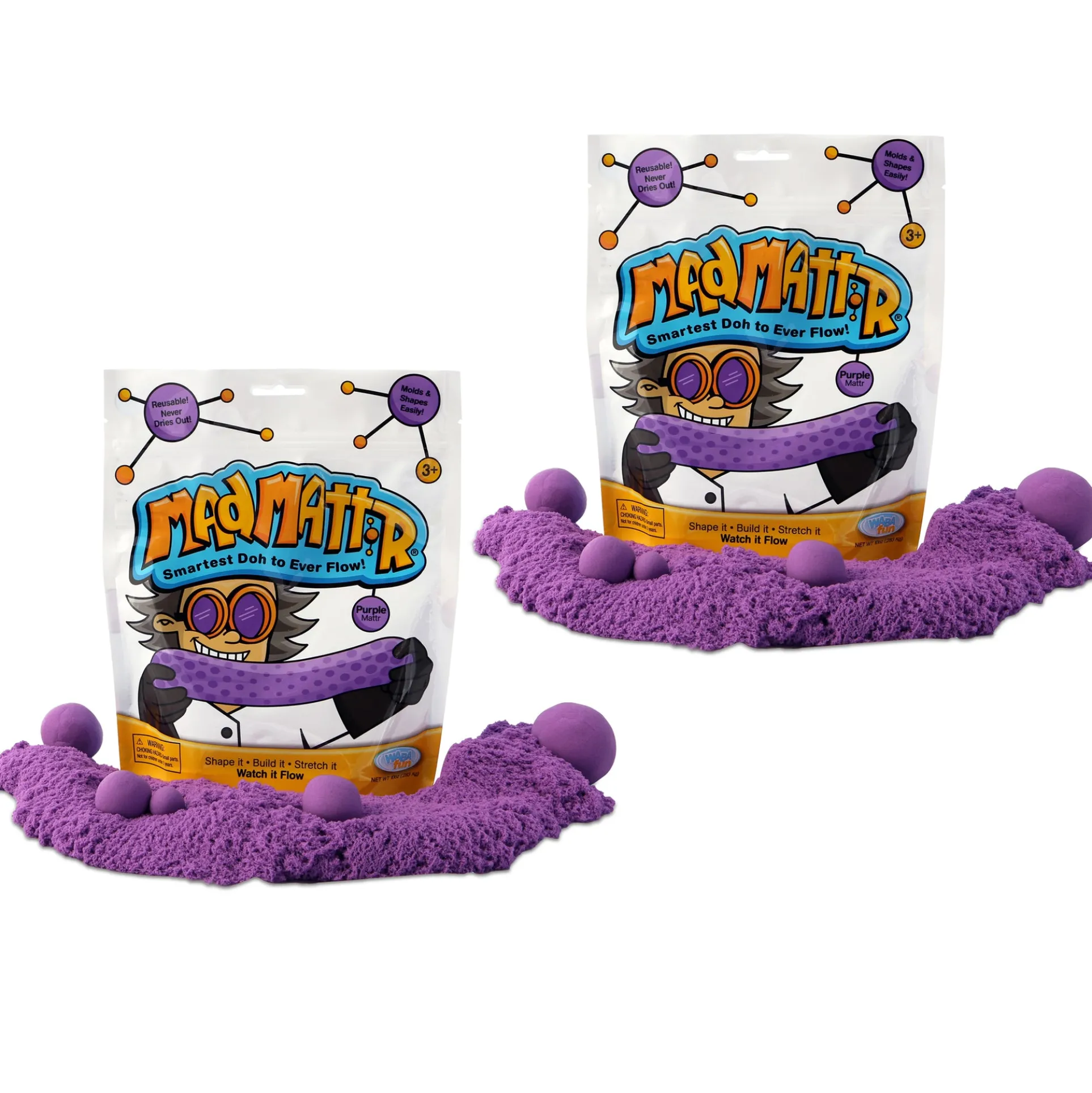 Relevant Play Mad Mattr Creative Compound - Purple, 10 oz. Each, 2 Packs