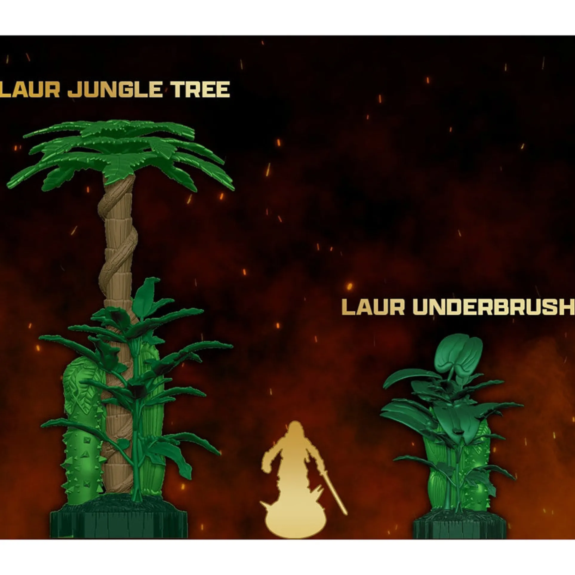 Renegade Game Studios: Heroscape - The Grove at Laur's Edge Terrain Expansion