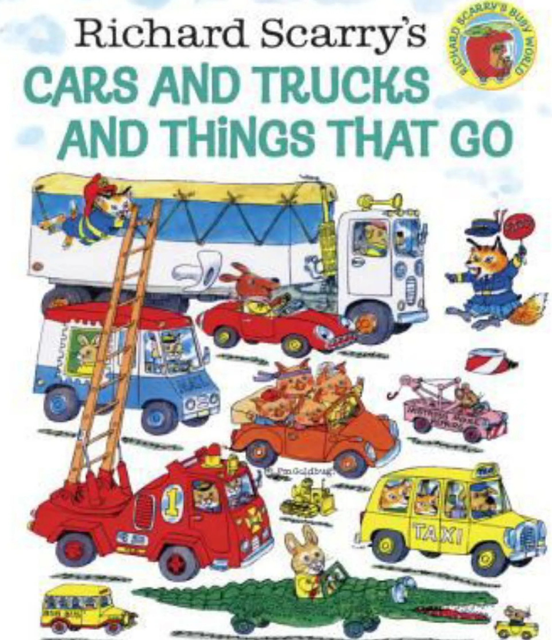 Richard Scarry's Cars and Trucks and Things That Go - 50th Anniversary Paperback Edition