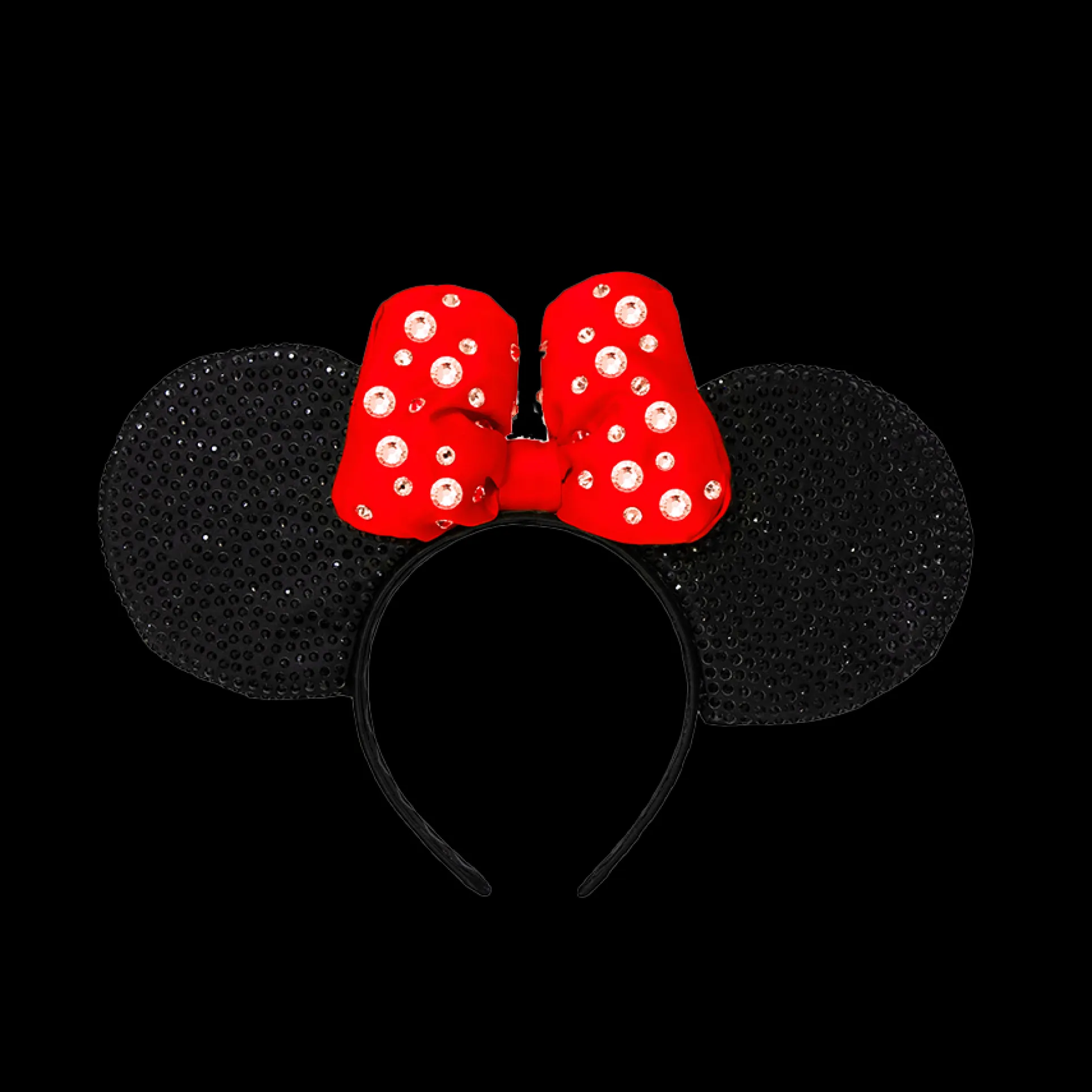 DISNEY MINNIE MOUSE PREMIUM RED SPARKLE EARS