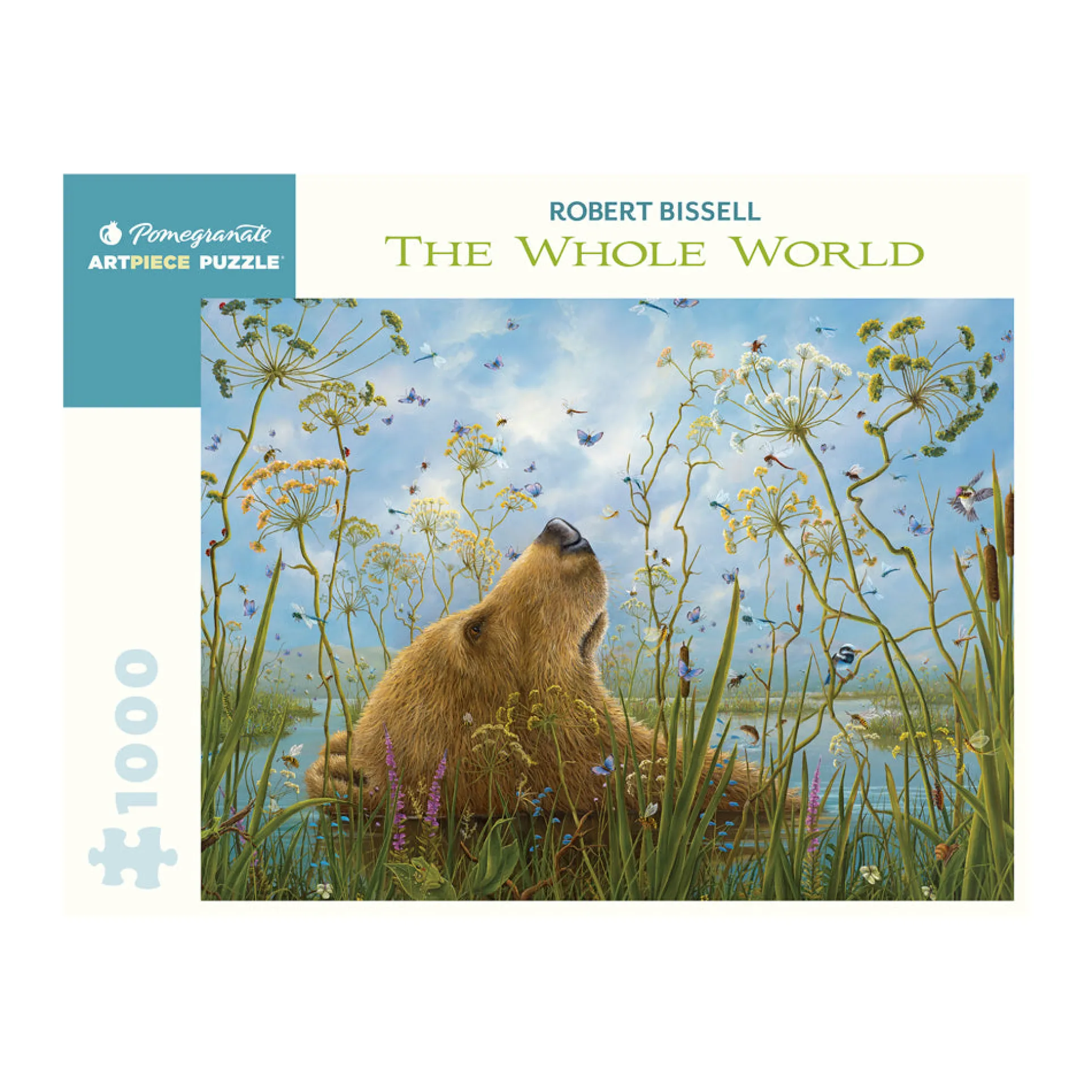 Robert Bissell The Whole World 1000-Piece Jigsaw Puzzle