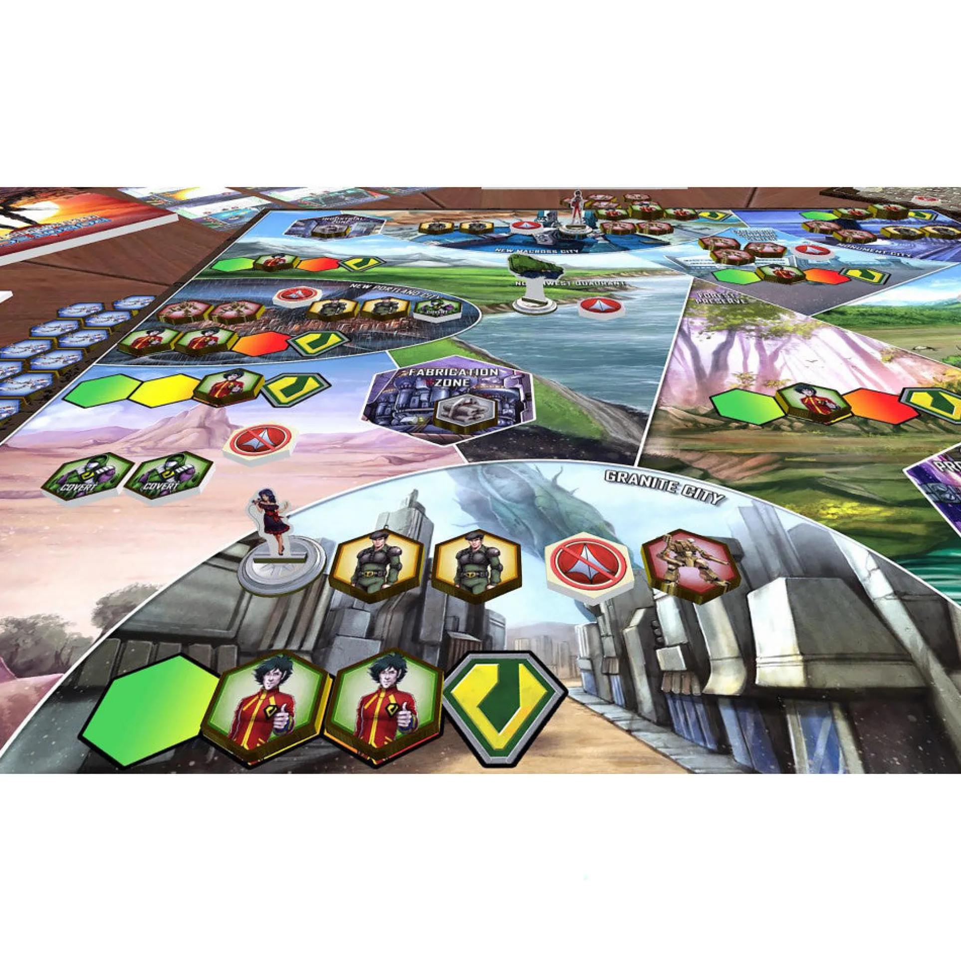 Robotech: Reconstruction - The Ultimate Strategy Board Game by Strange Machine Games