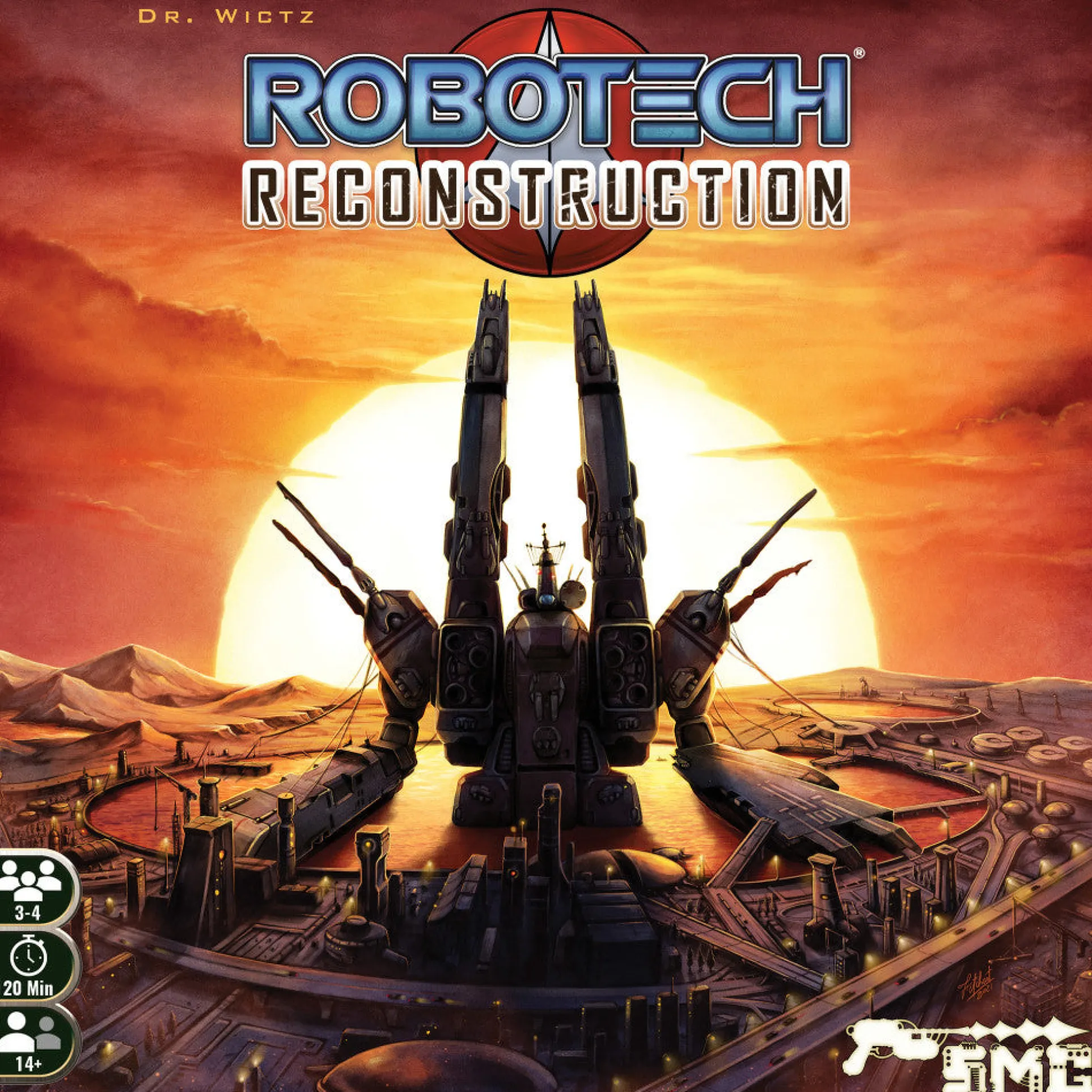Robotech: Reconstruction - The Ultimate Strategy Board Game by Strange Machine Games