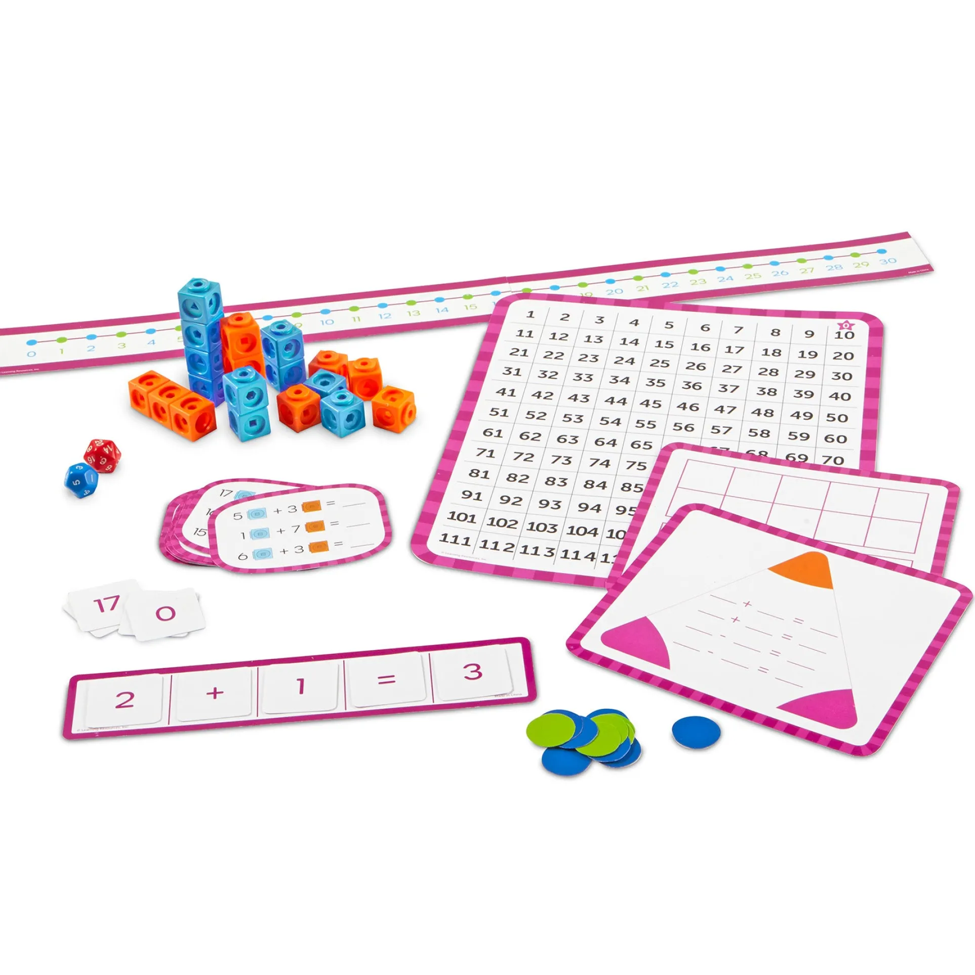 Learning Resources Skill Builders! 1st Grade Math Wizardry - Addition & Subtraction Kit