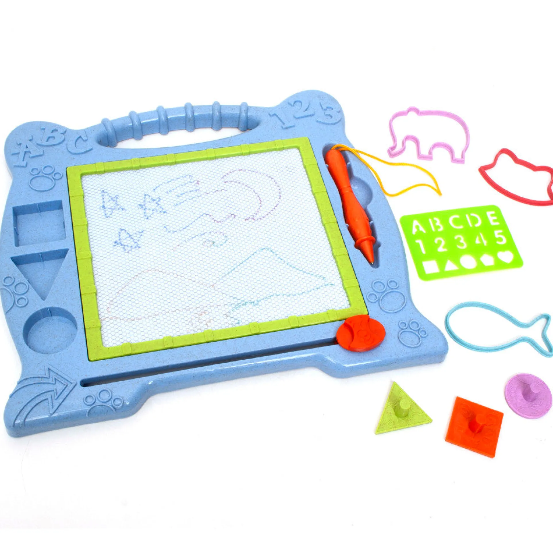 Roo Crew Magic Doodle Board - Creative Drawing Set for Kids, Travel-Friendly, 9 Pieces, Ages 3+