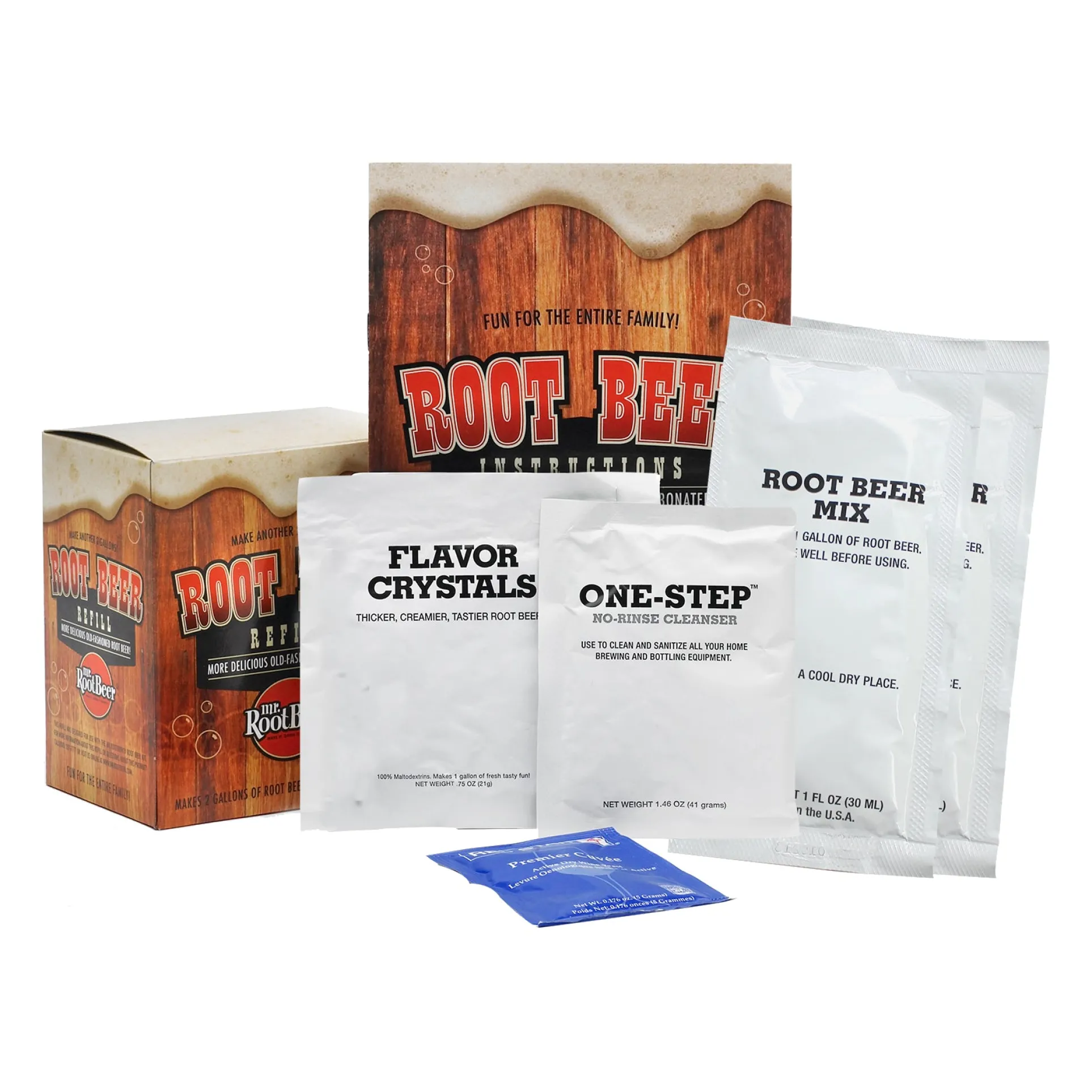 Root Beer Refill Kit: Home Brewing Fun for All!