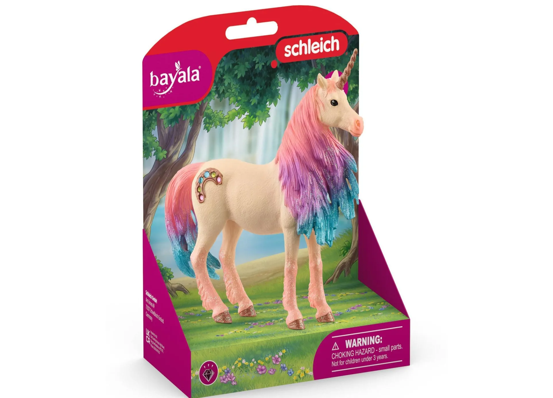 Schleich Bayala 7 inch Marshmallow Unicorn Mare - Magical Figurine