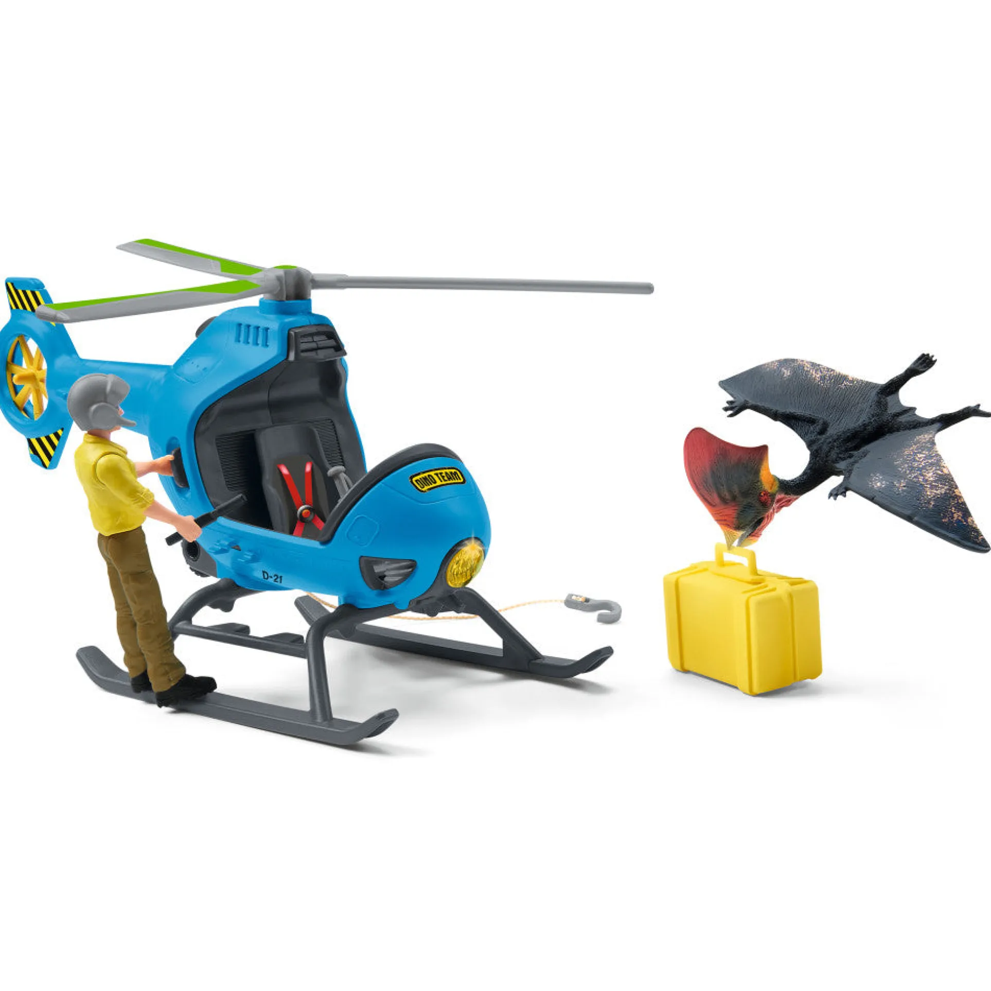 Schleich Dinosaurs: Dinosaur Air Attack - 10 Piece Playset