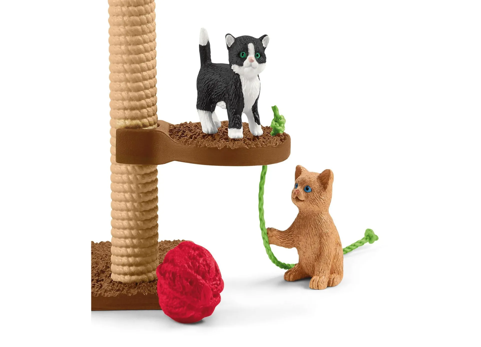 Schleich Farm World Playtime for Cute Cats Animal Figure Playset