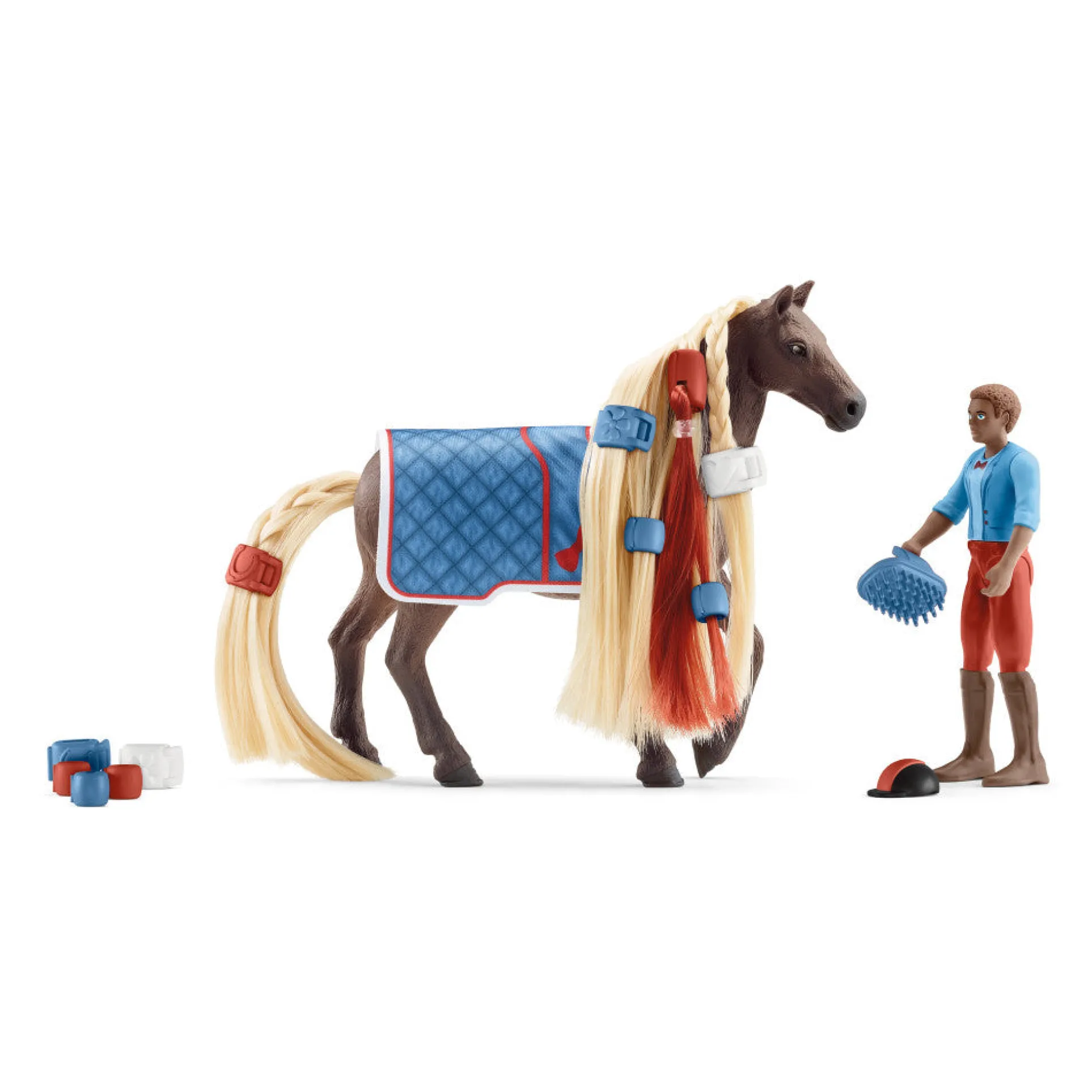 Schleich Sofia's Beauties: Leo & Rocky Fashion Playset - 17pc