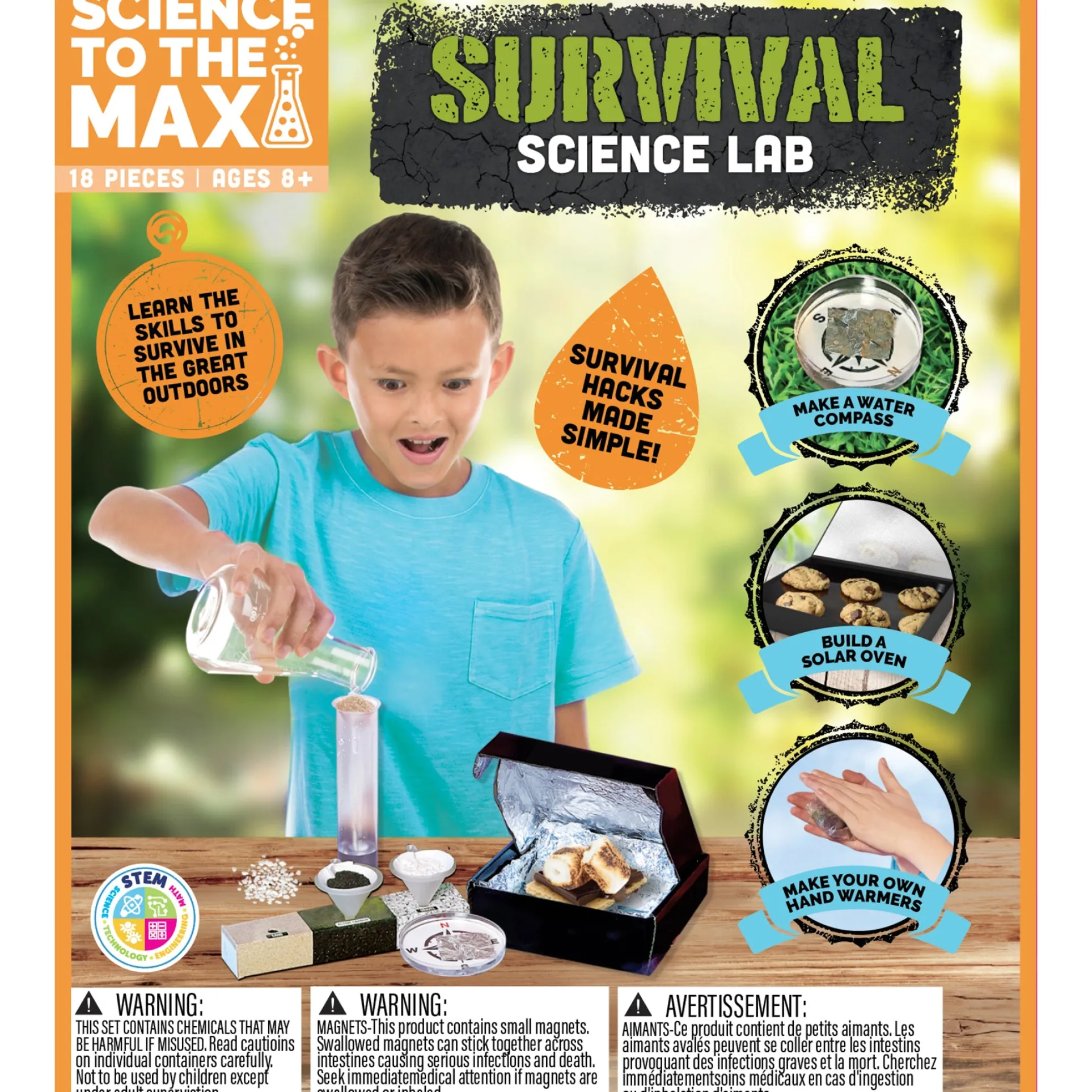 Science to the Max Survival Science Outdoor Exploration Kit