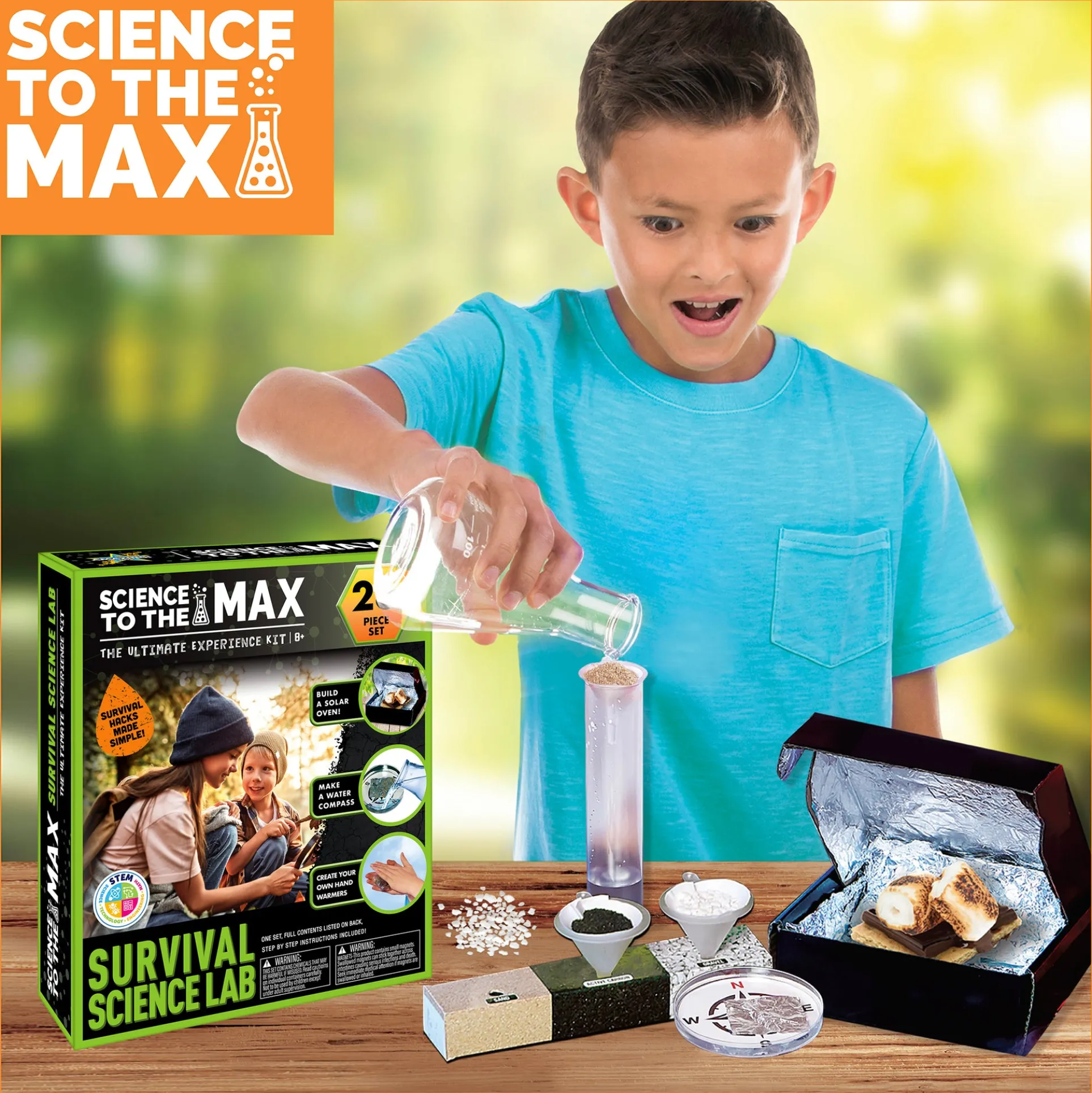 Science to the Max Survival Science Outdoor Exploration Kit