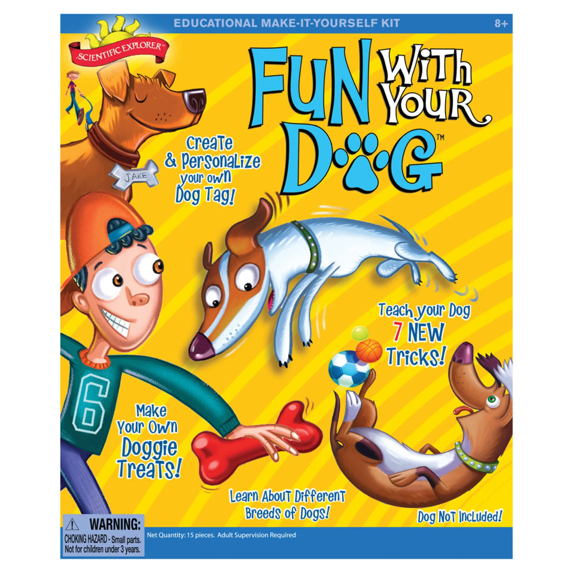 Scientific Explorer Fun With Your Dog - Ultimate Pet Bonding Activity Kit