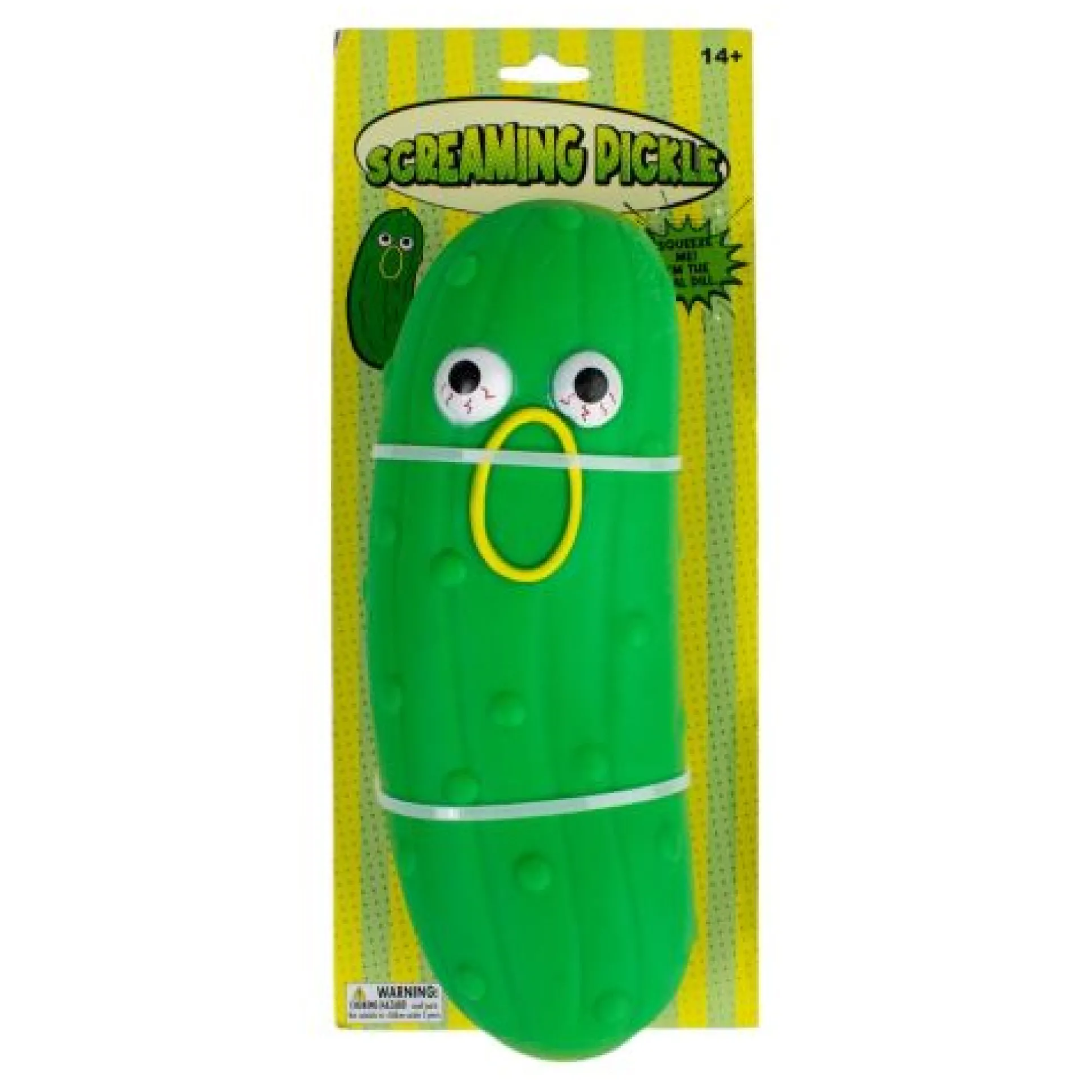 Screaming Pickle Squeak Toy for Irresistible Fun