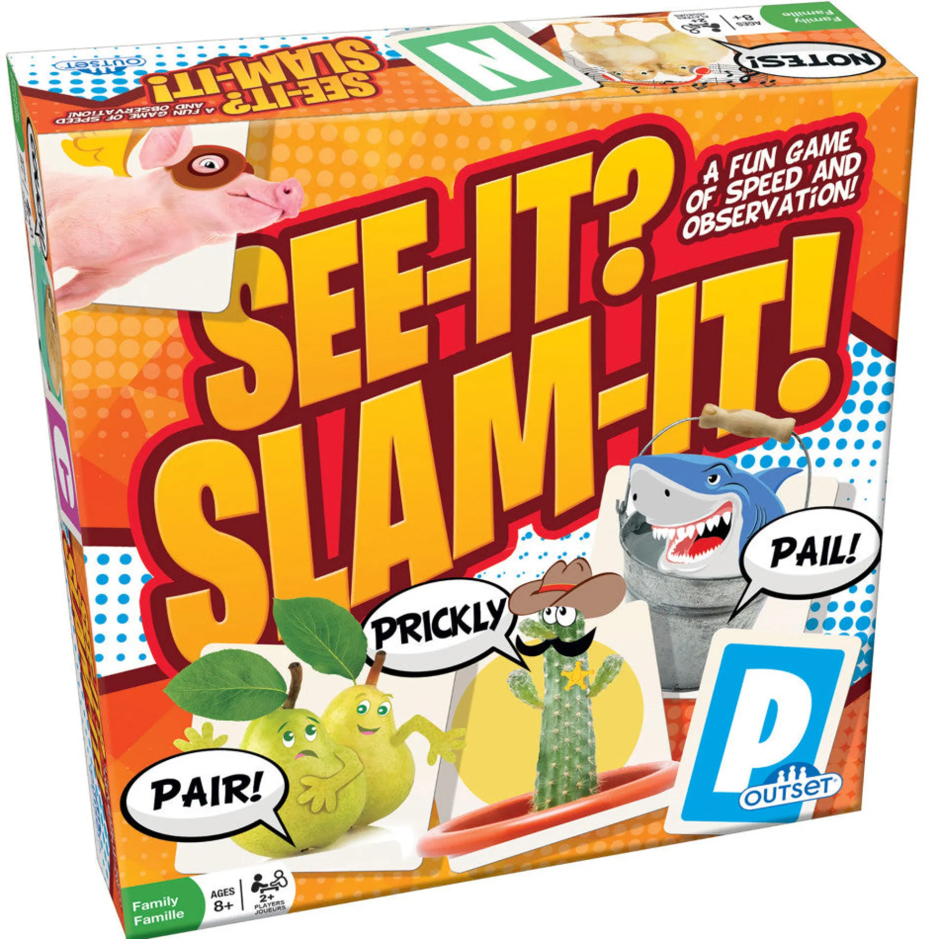 See-It? Slam-It! Fast-Paced Family Card Game