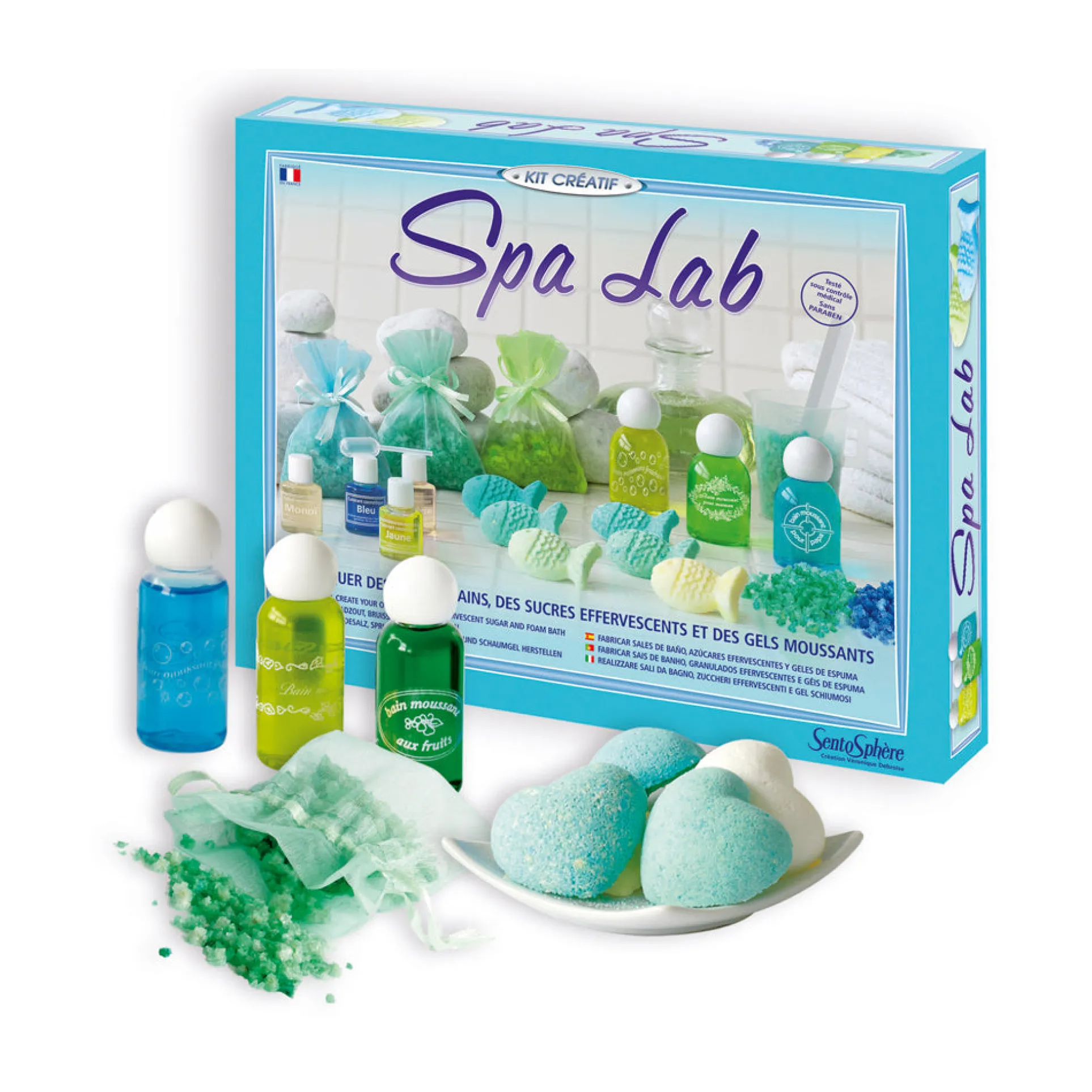 SentoSphere USA Spa Lab Science Kit for Kids