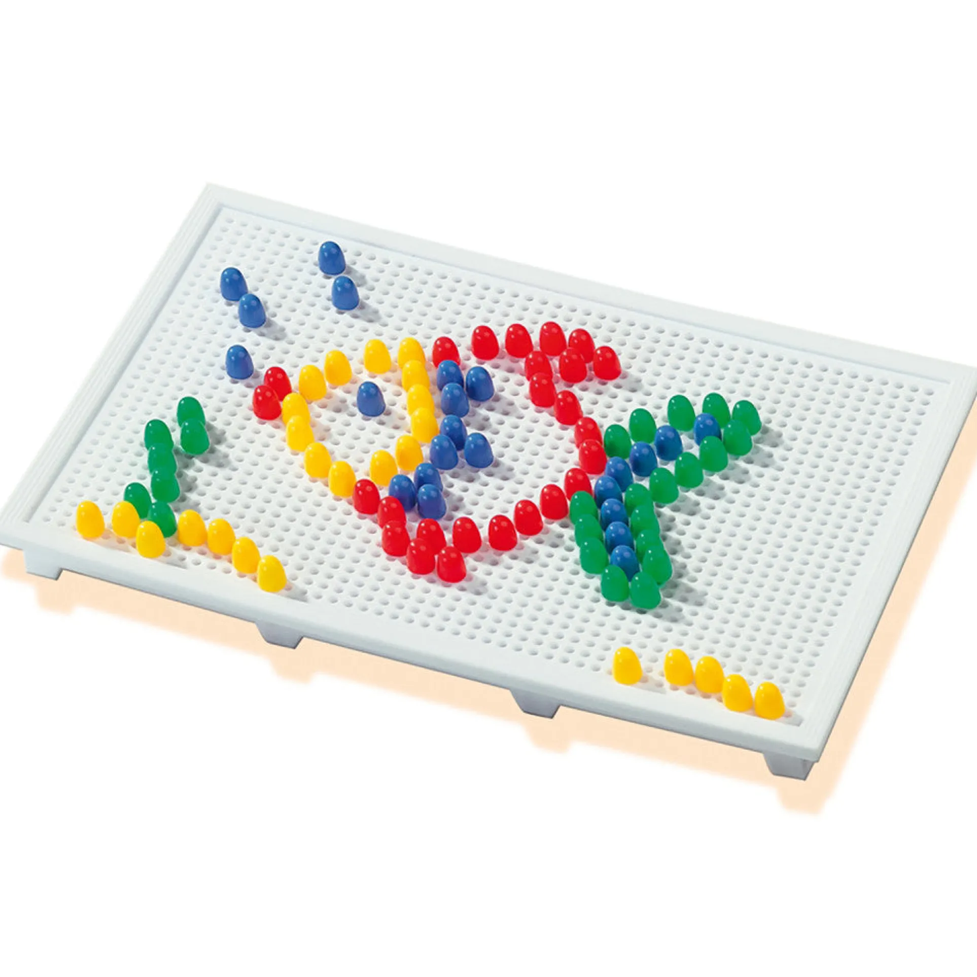 SES Creative Reusable Mosaic Board - Colorful DIY Art & Craft Toy Set