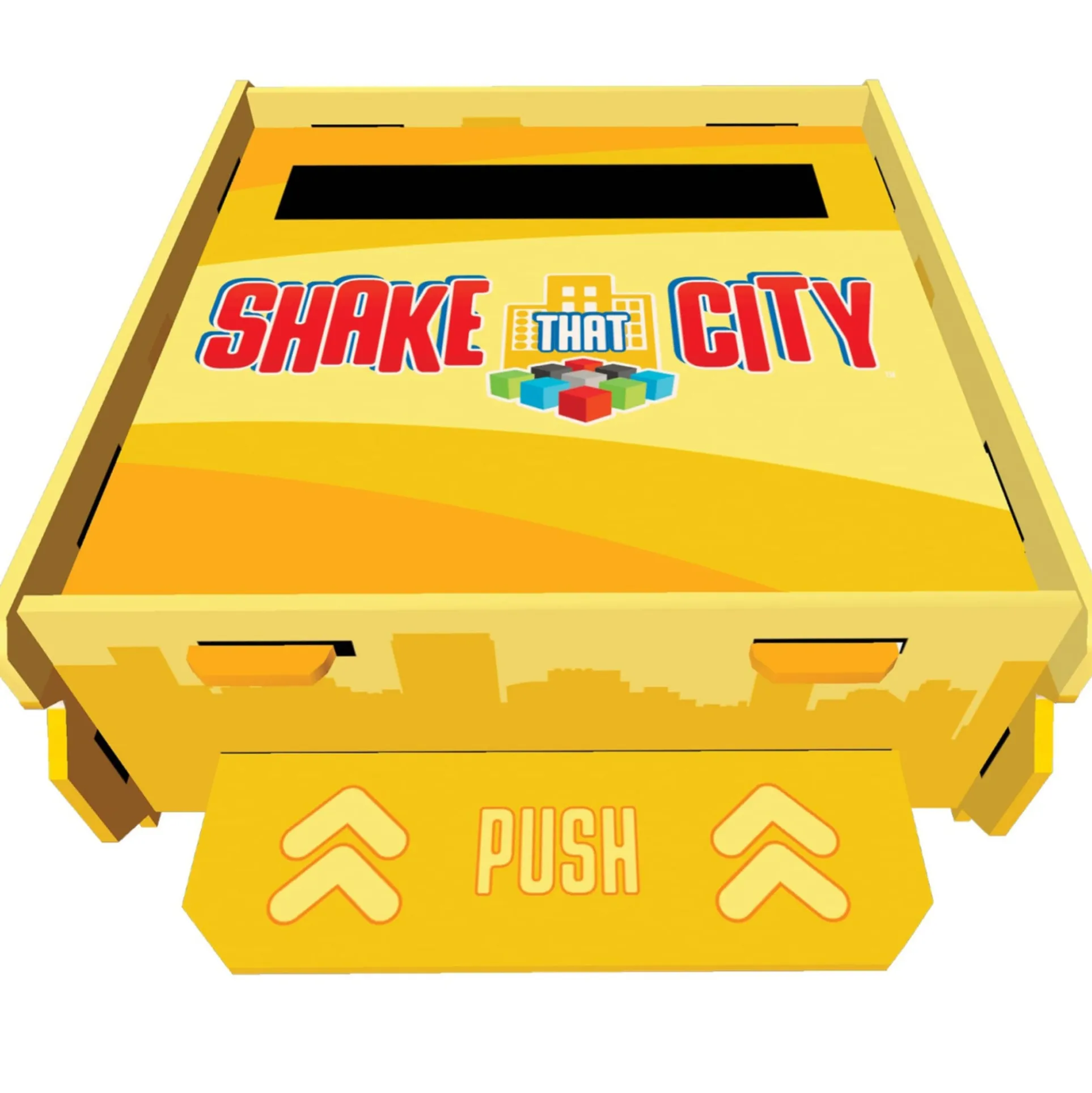 Shake That City Strategy Board Game - Urban Planning Dexterity Challenge