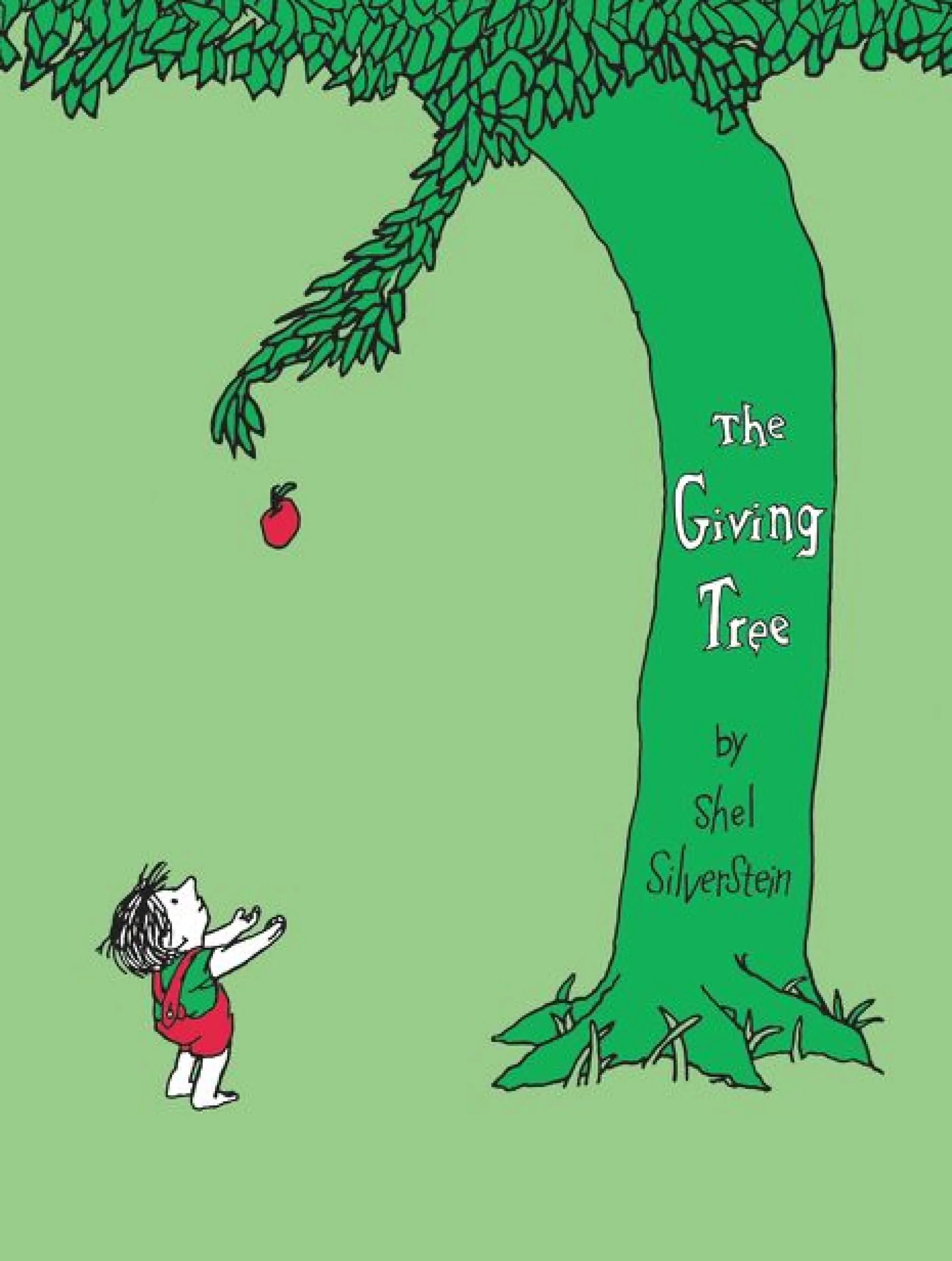 Shel Silverstein's The Giving Tree Illustrated Hardcover Book