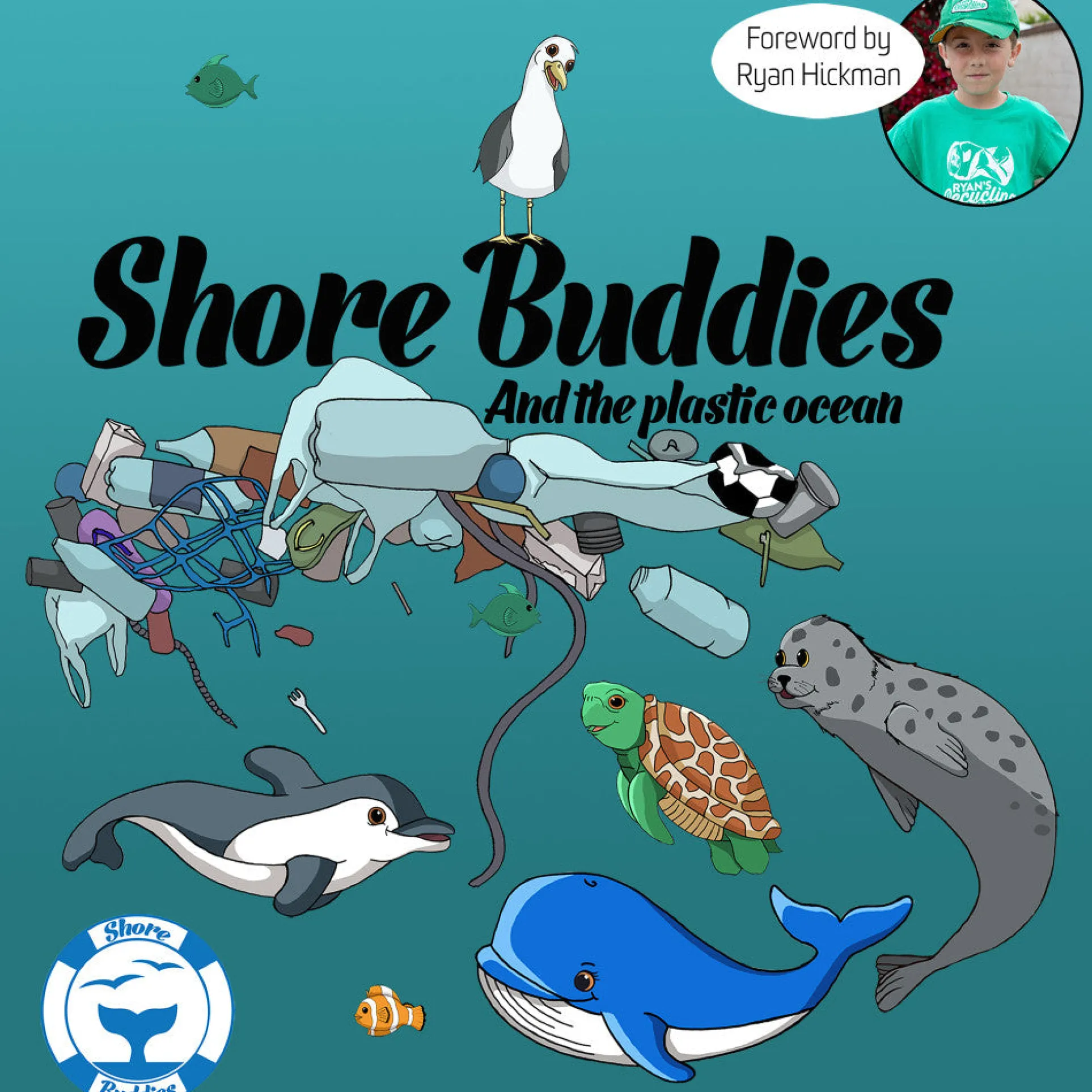 Shore Buddies & The Plastic Ocean: Children's Hardcover Picture Book