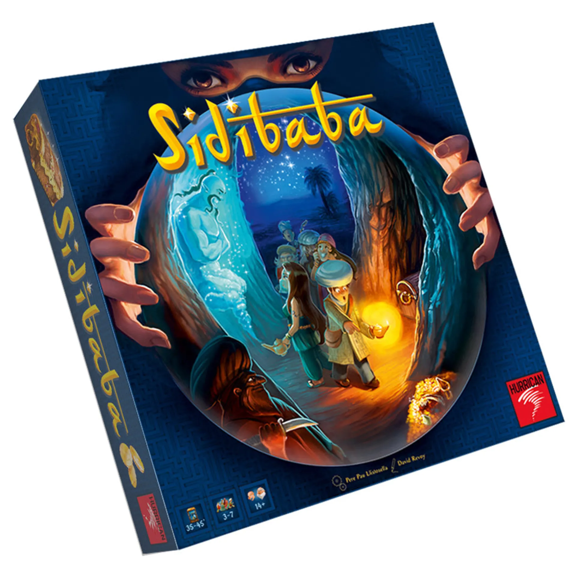 Sidibaba Cooperative Maze Exploration Board Game by Asmodee Editions