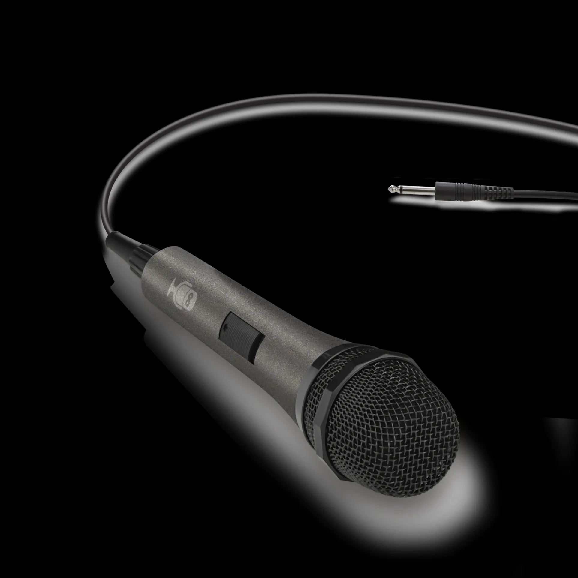 Singing Machine Wired Uni-directional Dynamic Microphone