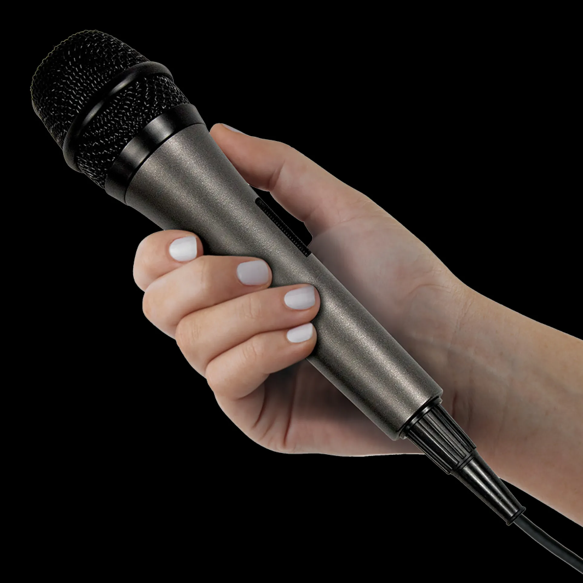 Singing Machine Wired Uni-directional Dynamic Microphone