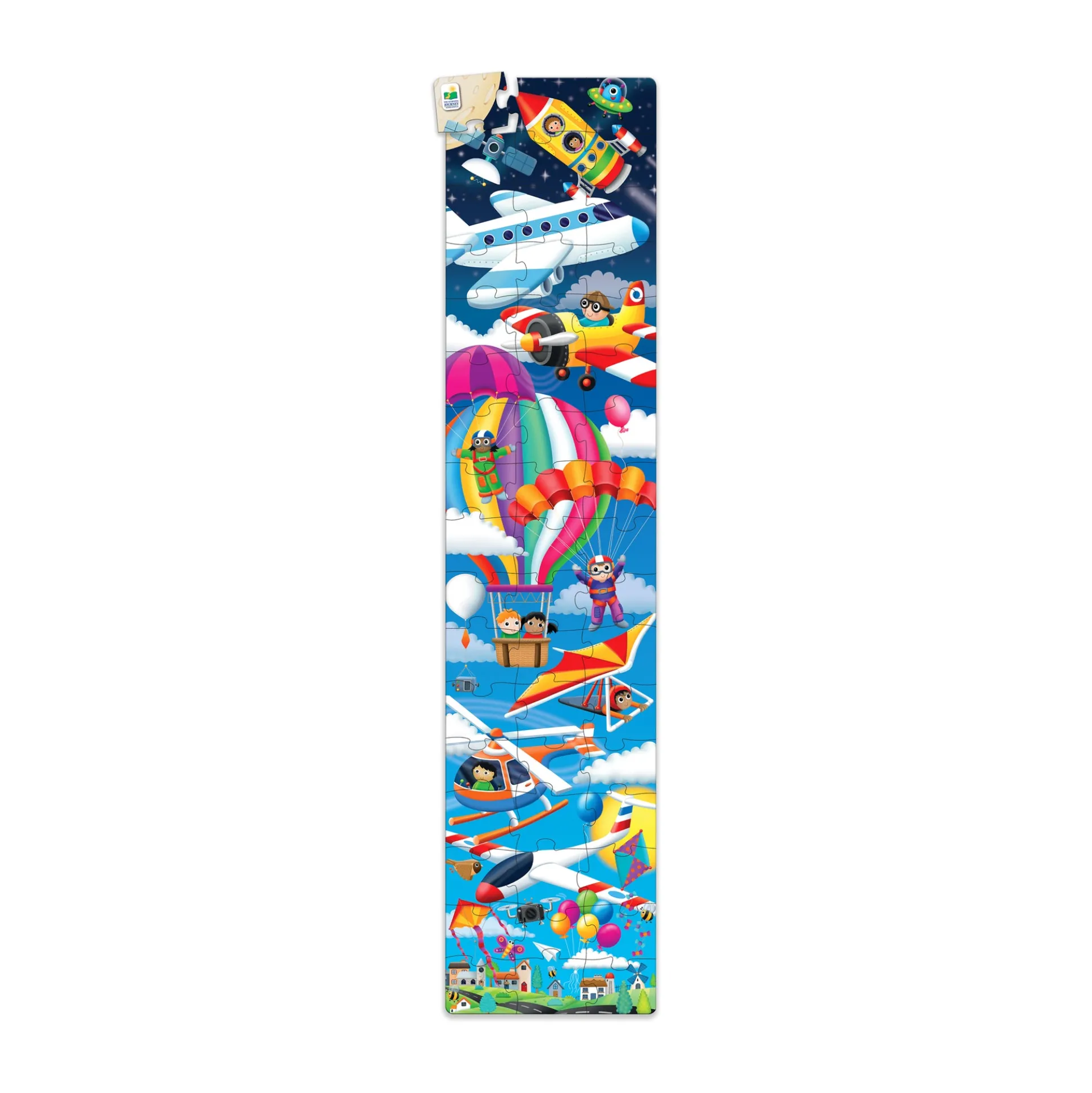 Sky-High Adventure Floor Puzzle - Up in the Air - 51 pc