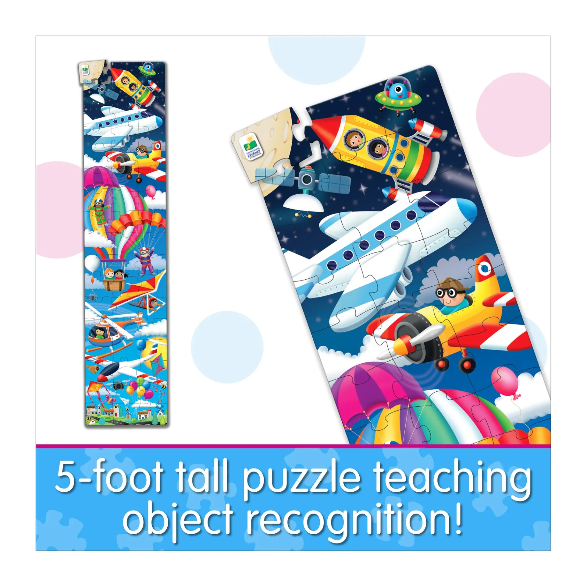 Sky-High Adventure Floor Puzzle - Up in the Air - 51 pc