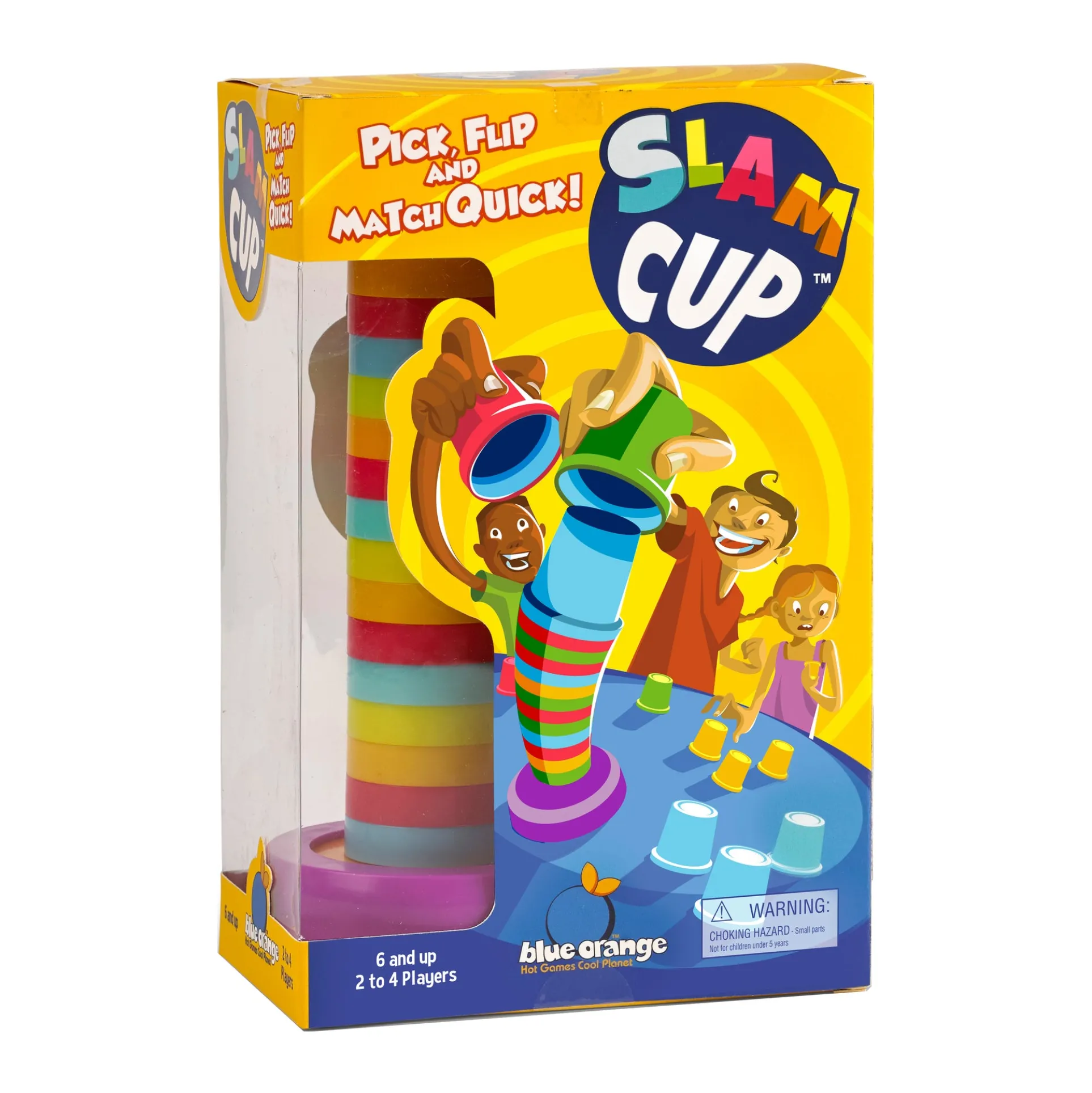 Slam Cup Quick-Stack Color Matching Game
