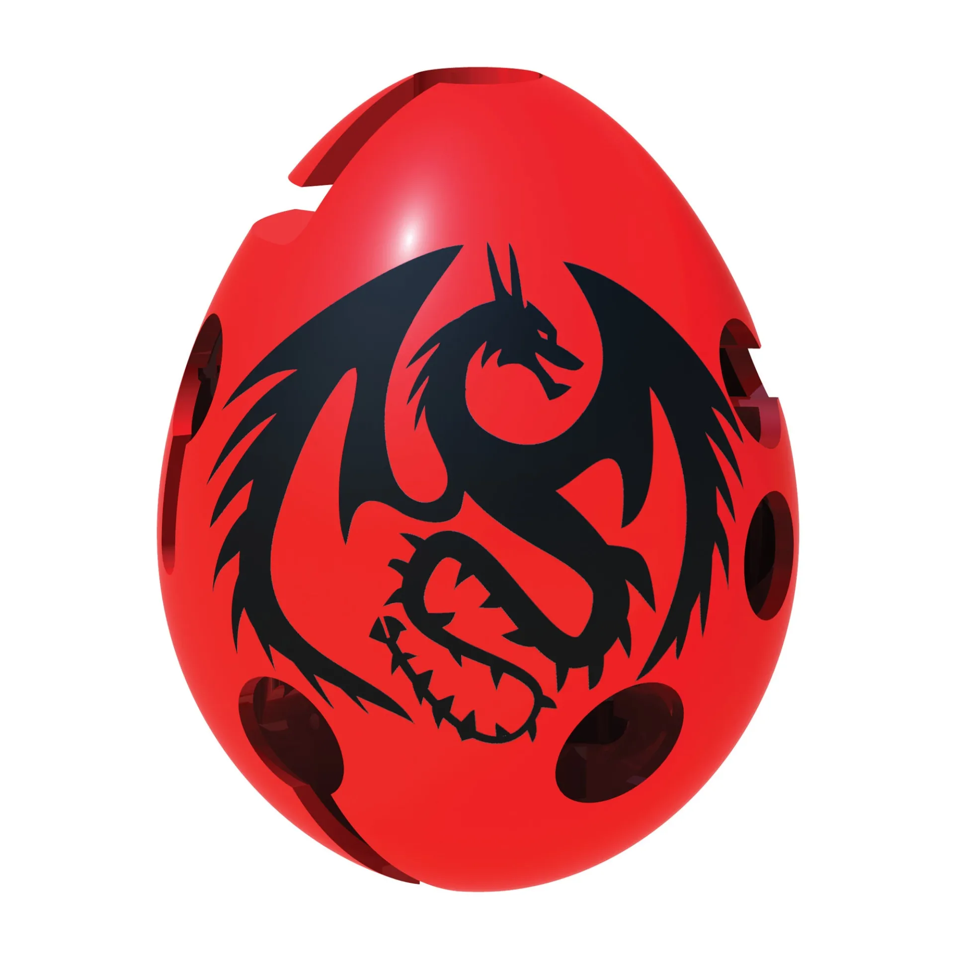 Smart Egg Dragon-Themed 3D Labyrinth Puzzle
