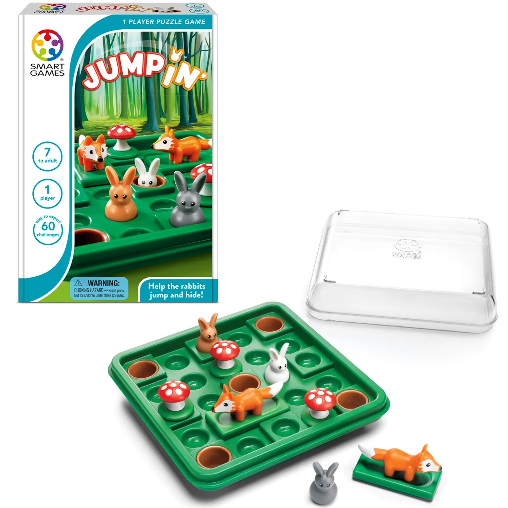 SmartGames JumpIn' Puzzle Adventure Game for One Player