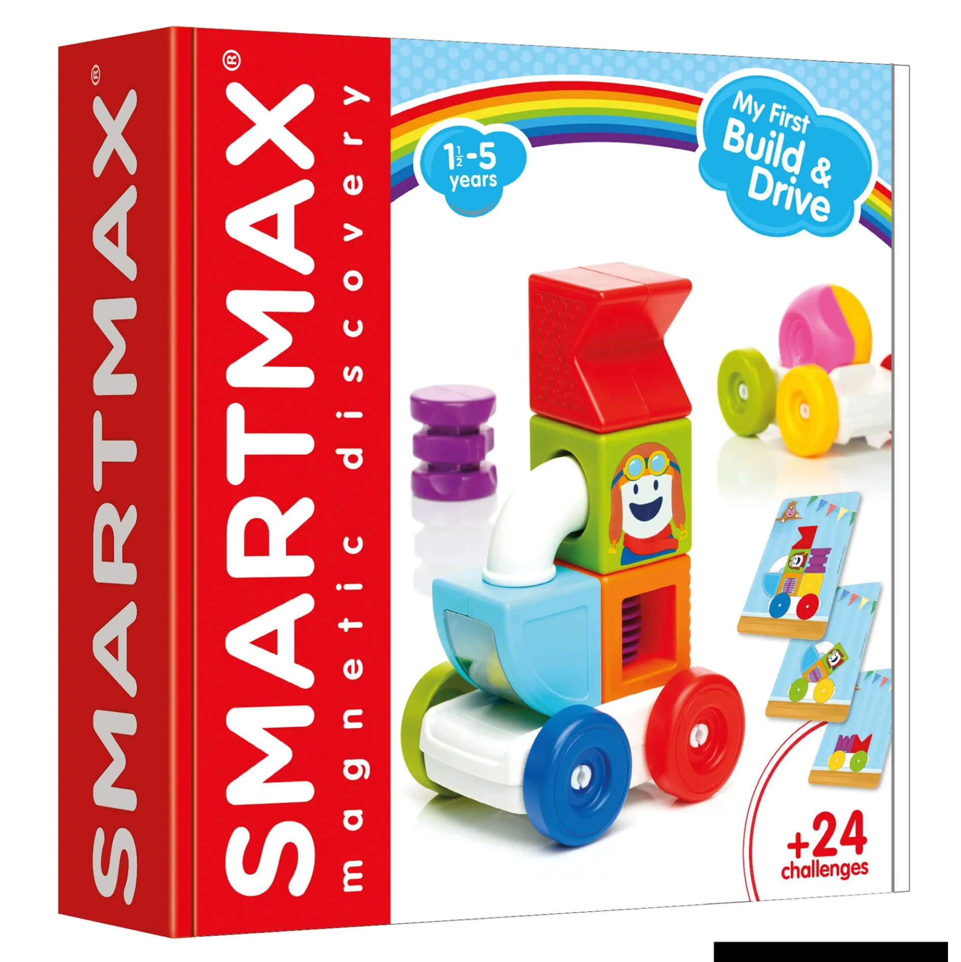 SmartMax My First Build & Drive - Magnetic Discovery Playset