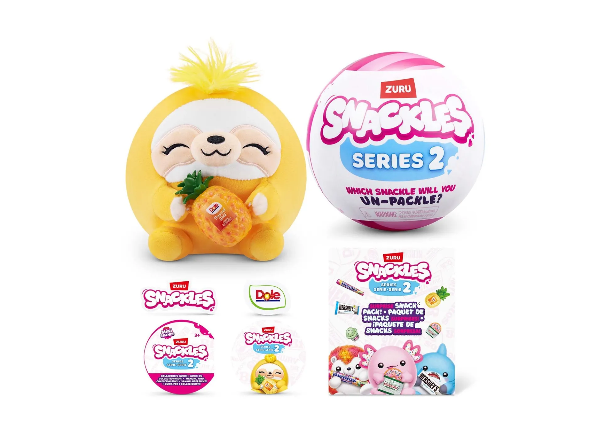 Snackles Series 2 14 inch Collectible Plush Toy - Hersheys Bear