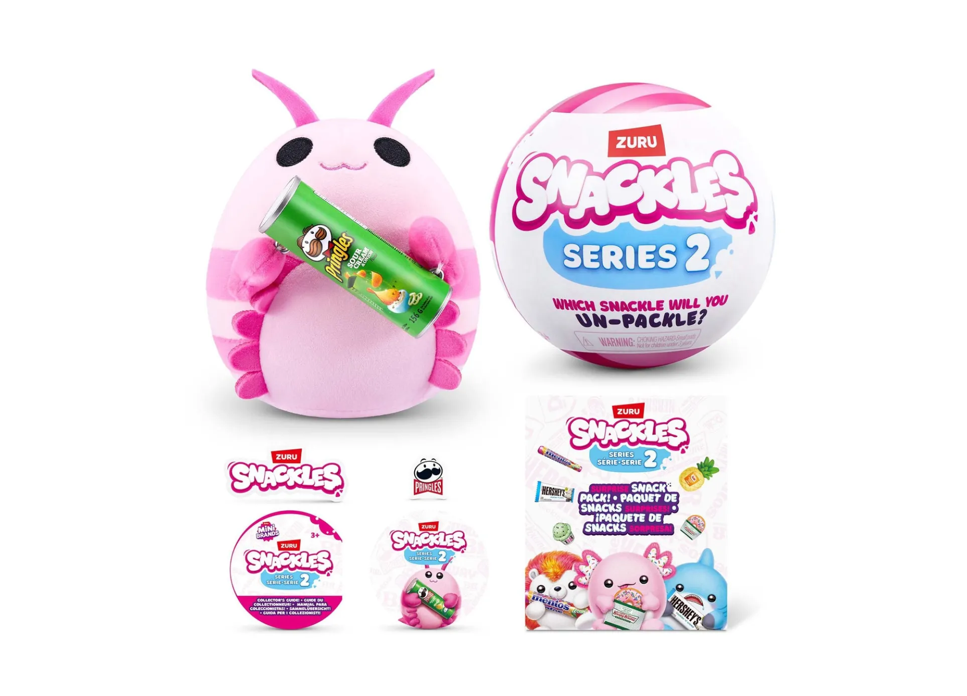 Snackles Series 2 14 inch Collectible Plush Toy - Hersheys Bear