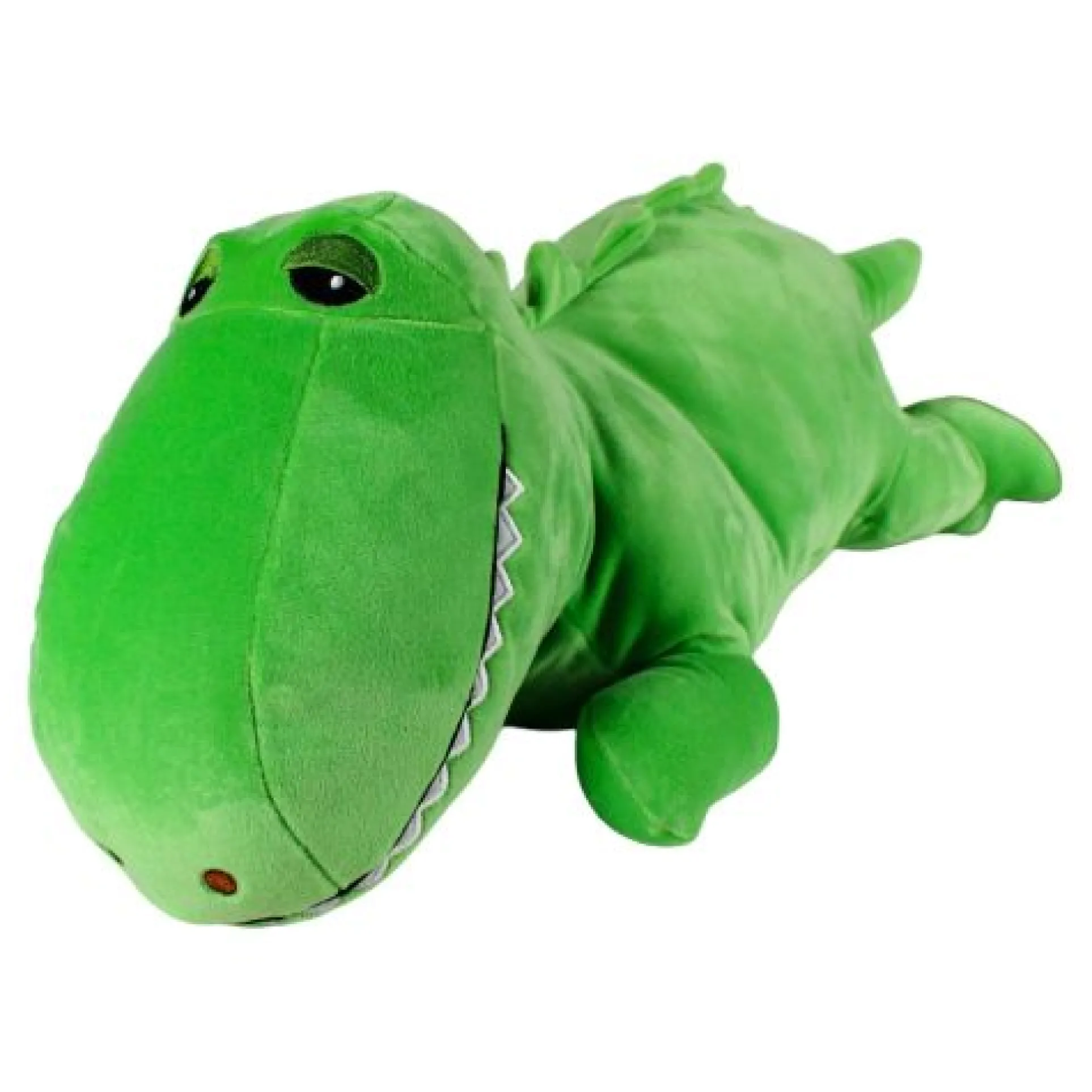 Snoozimals Barry the Dinosaur Plush, Vibrant Green, 20in