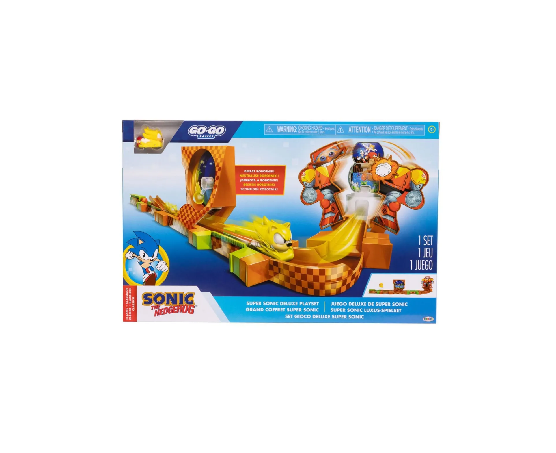 Sonic Go-Go Racers Deluxe Diecast Playset