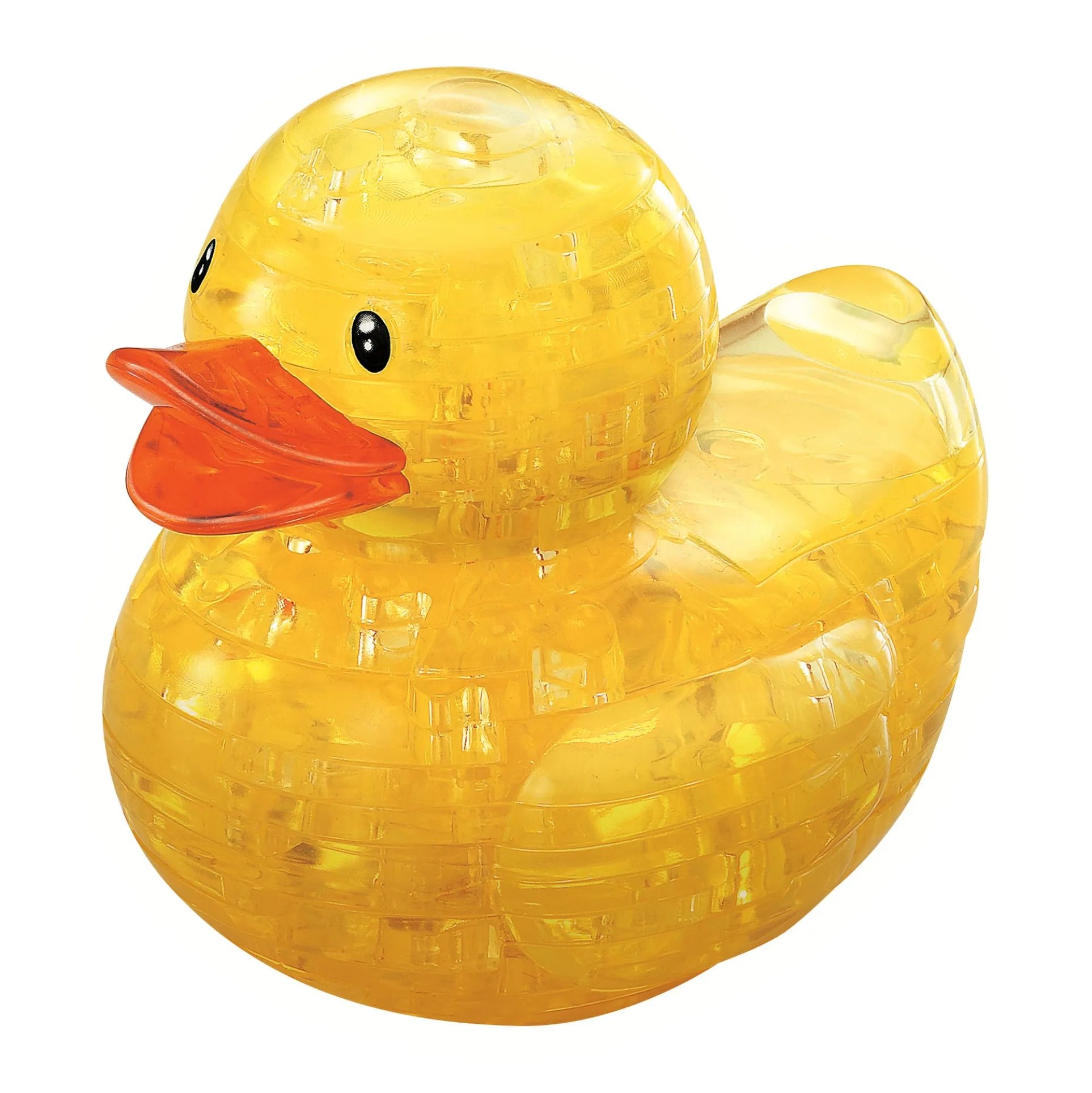 Sparkling 3D Crystal Rubber Duck Puzzle - 43 Pieces
