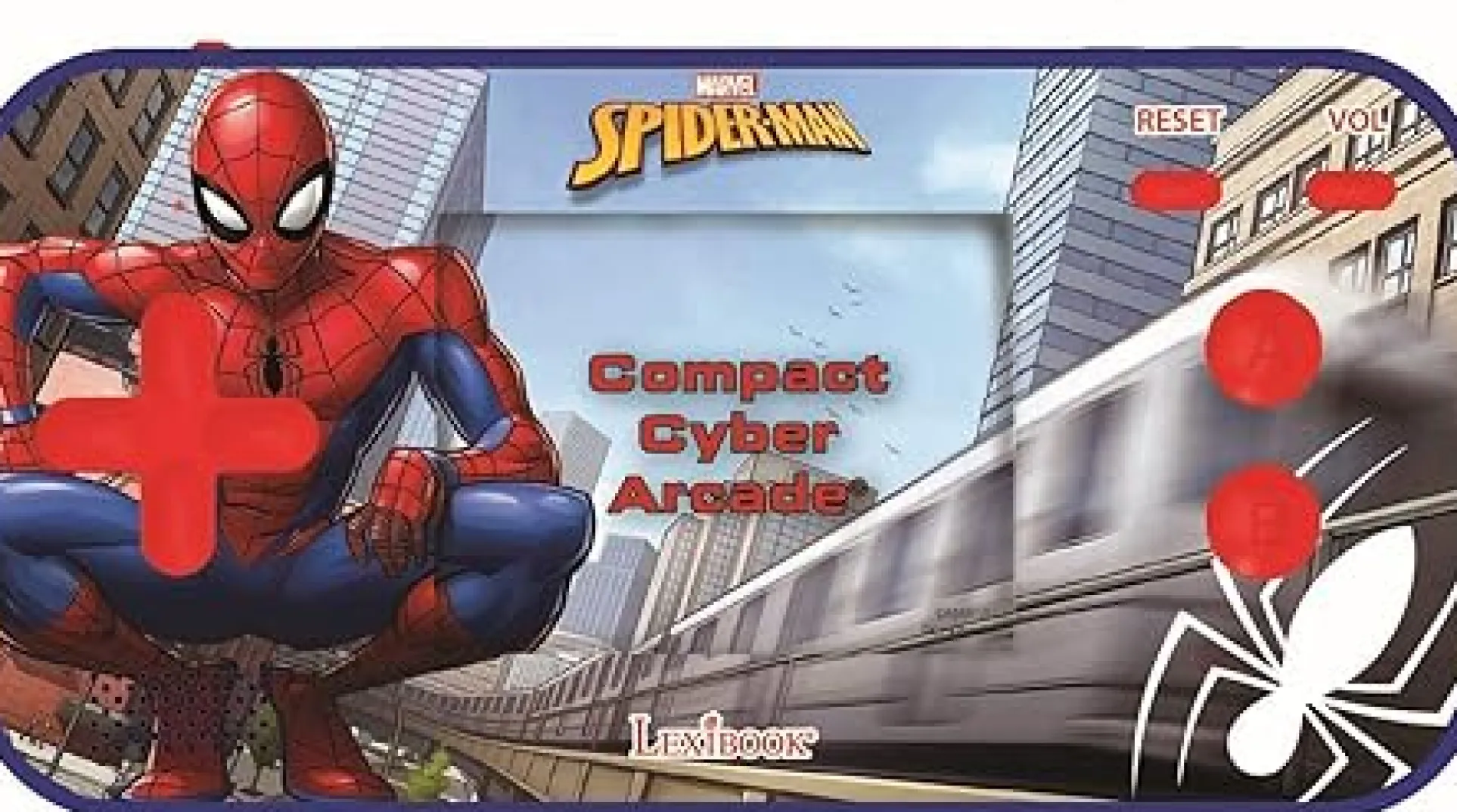 Spider-Man Compact Cyber Arcade Handheld Gaming Console