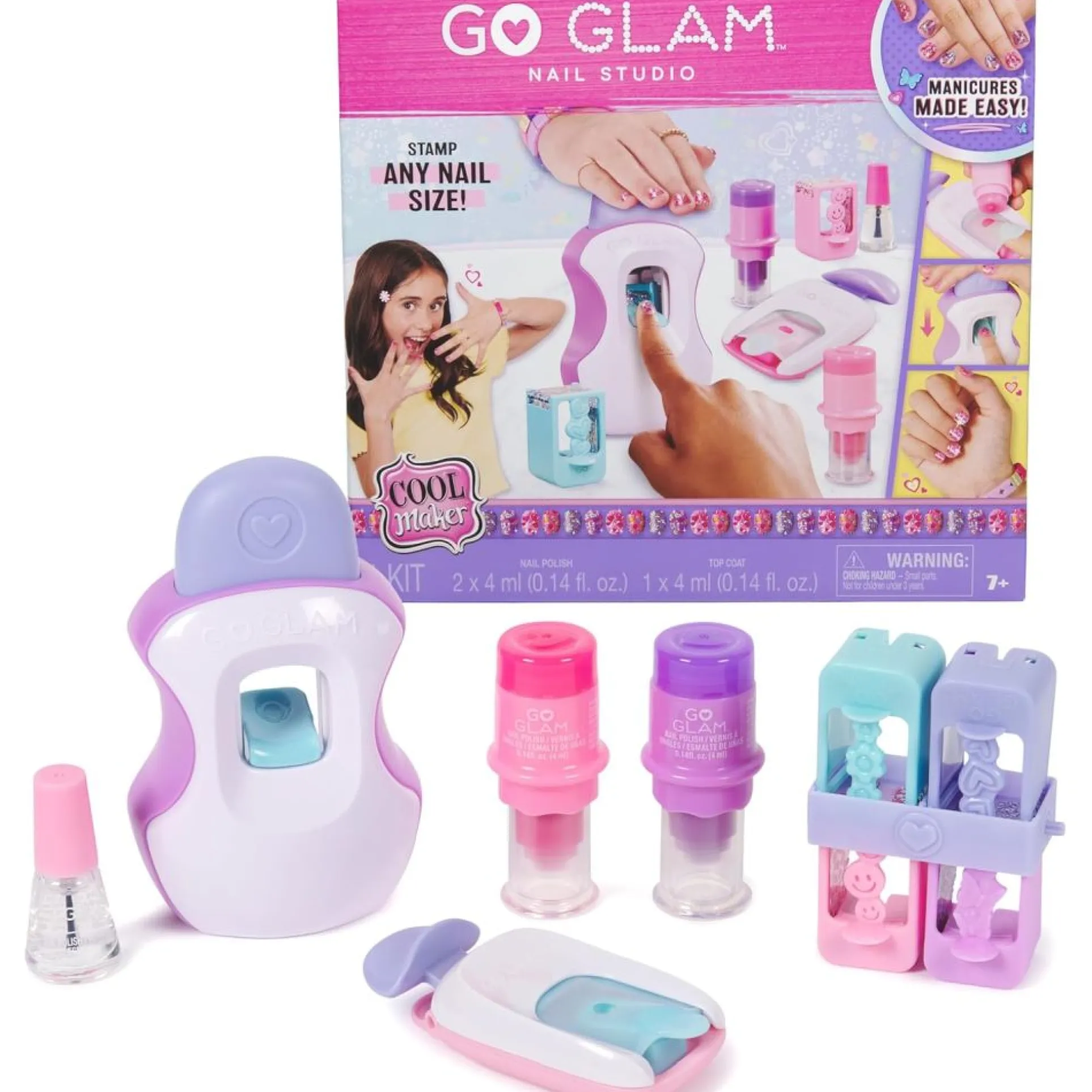 Spin Master Cool Maker Go Glam Nail Stamper Studio Kit