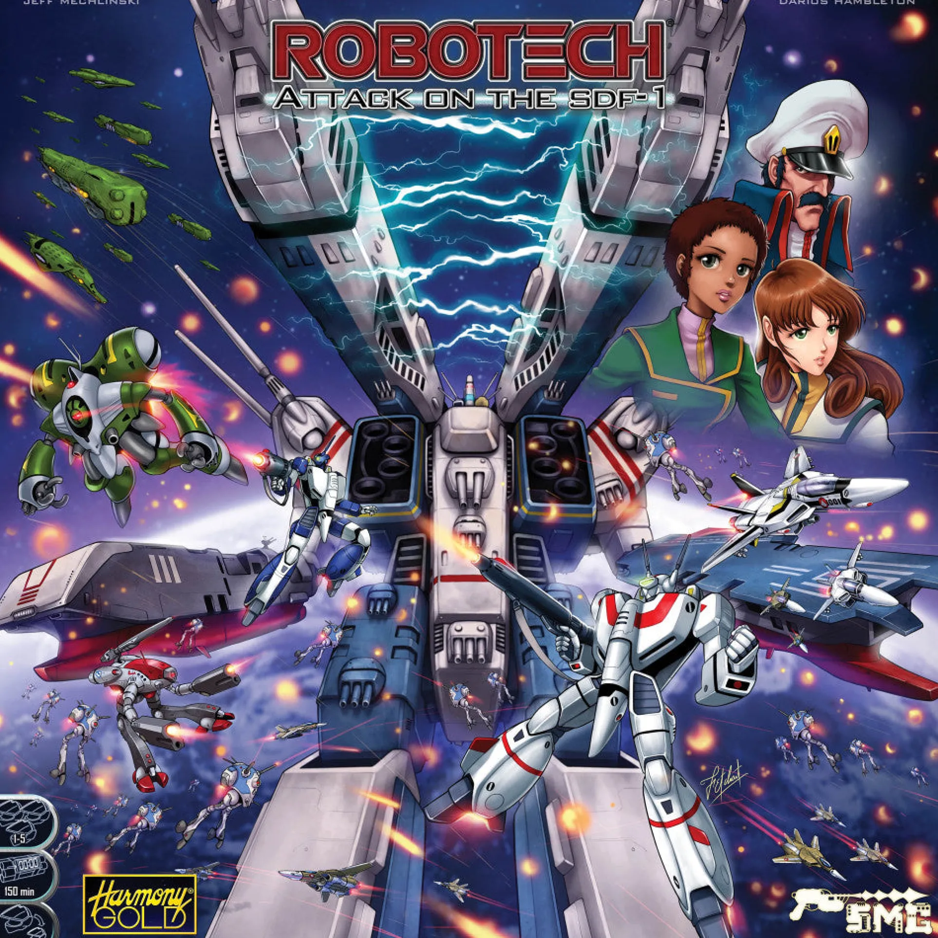 Strange Machine Games: Robotech: Attack on the SDF-1 Strategy Board Game