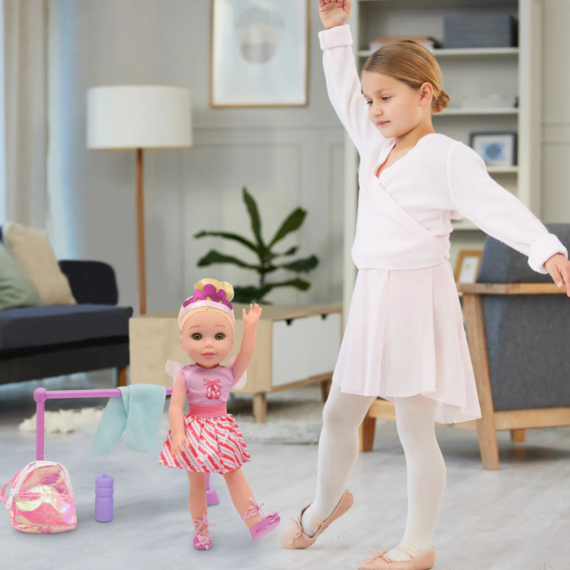 Style Dreamers 14" Ballet Set - Blonde Hair Hard Body Doll