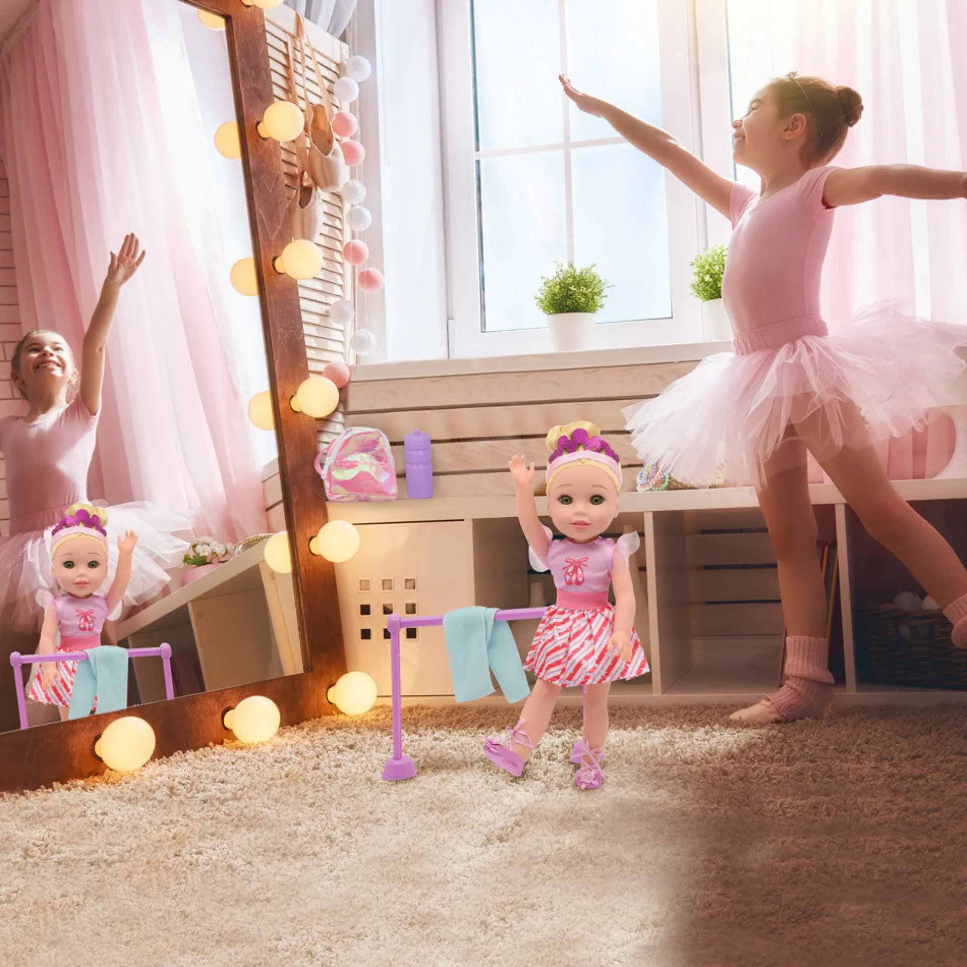 Style Dreamers 14" Ballet Set - Blonde Hair Hard Body Doll